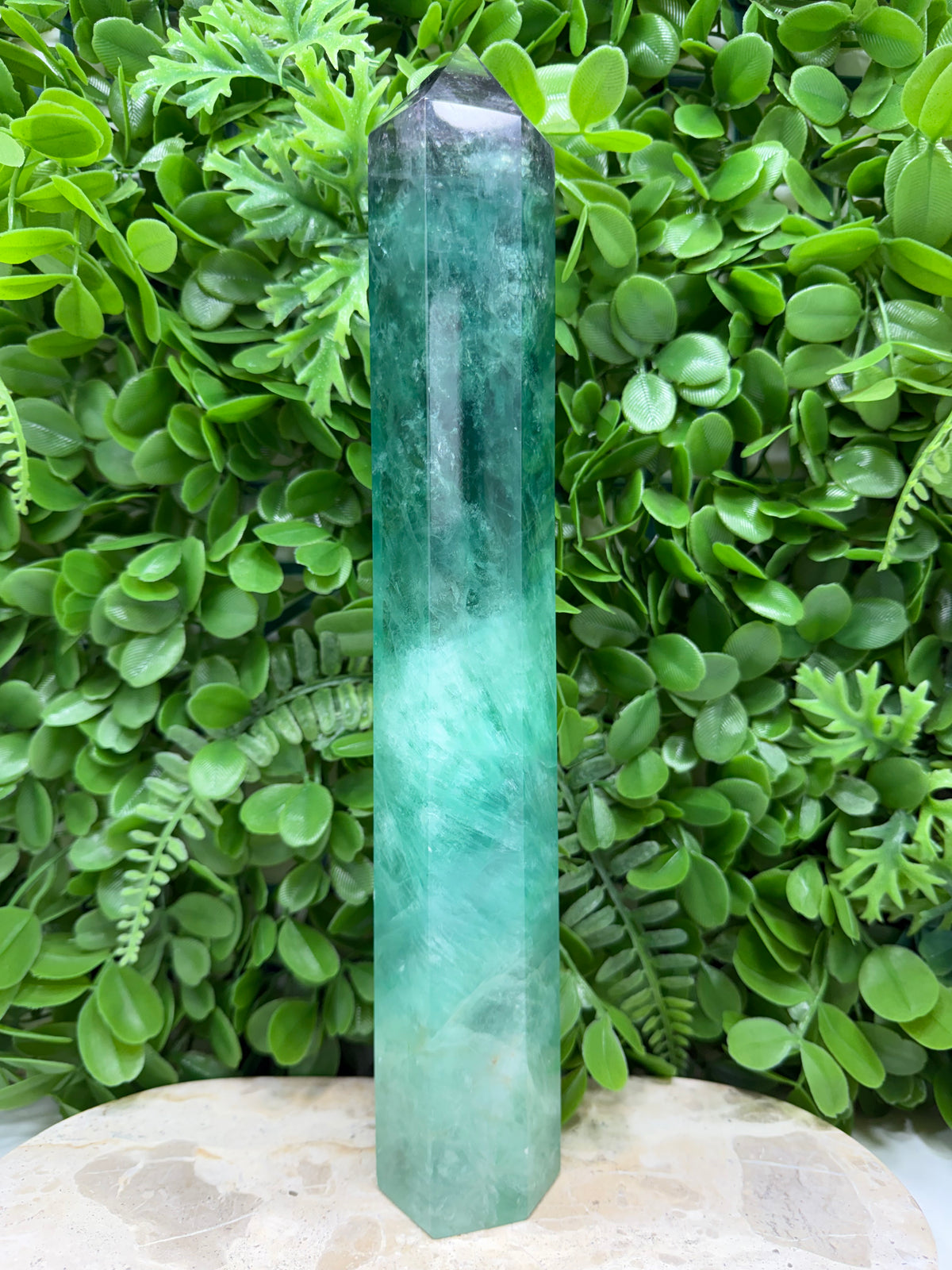 Green Fluorite Tower | Clarity • Focus • Balance