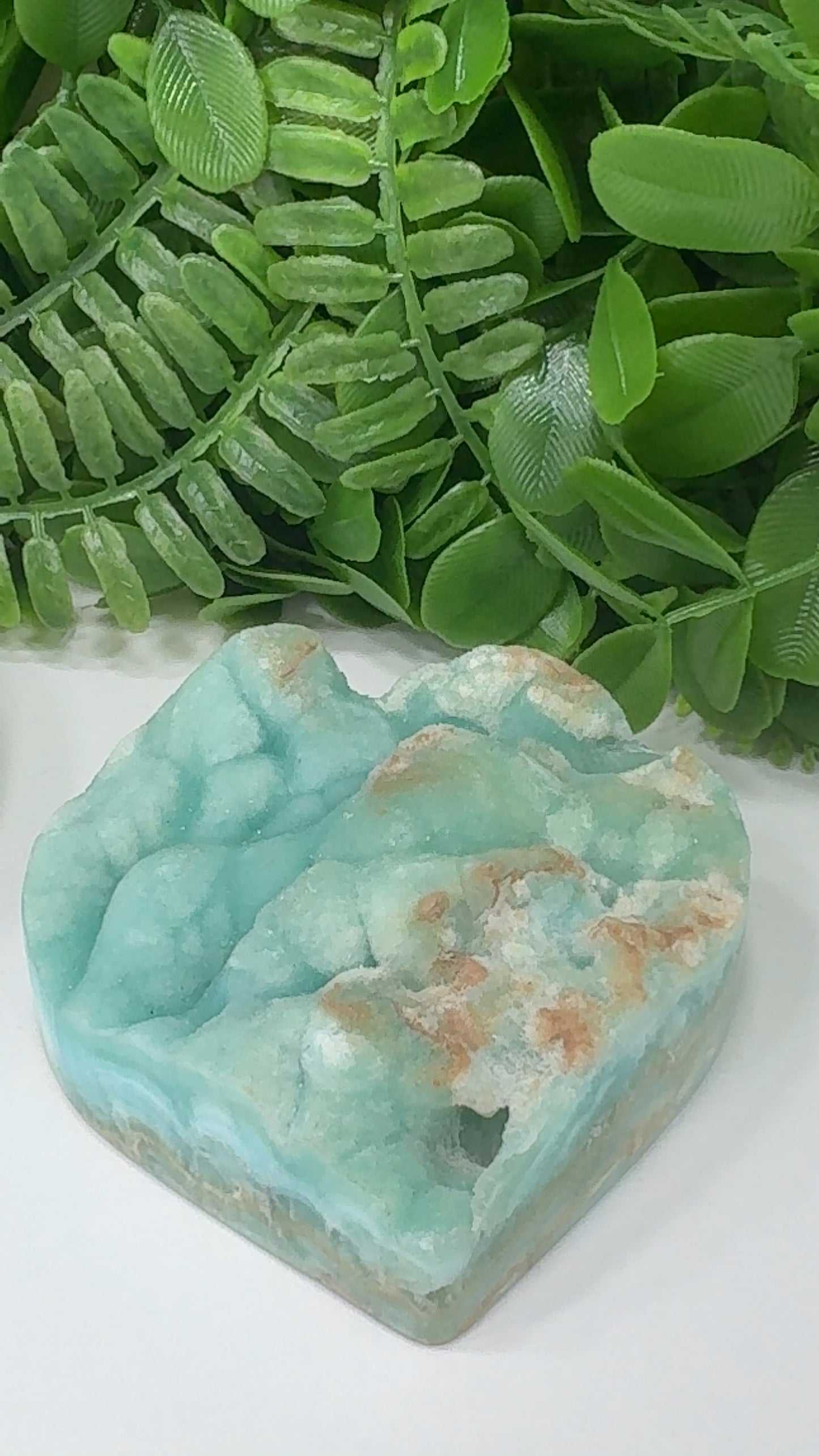 Hemimorphite Heart 388g
