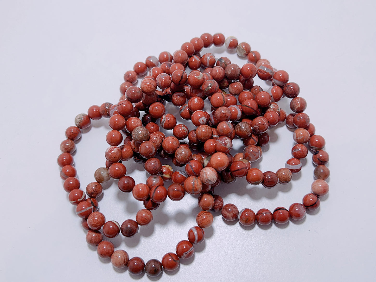 Red Jasper Bracelet 8mm