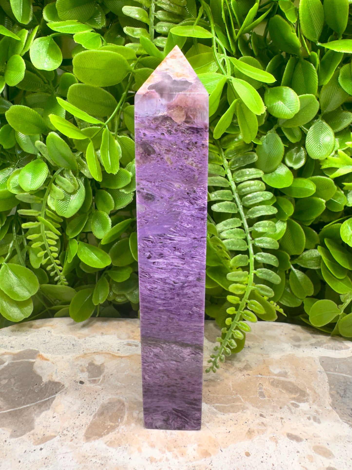 Charoite Tower 390g
