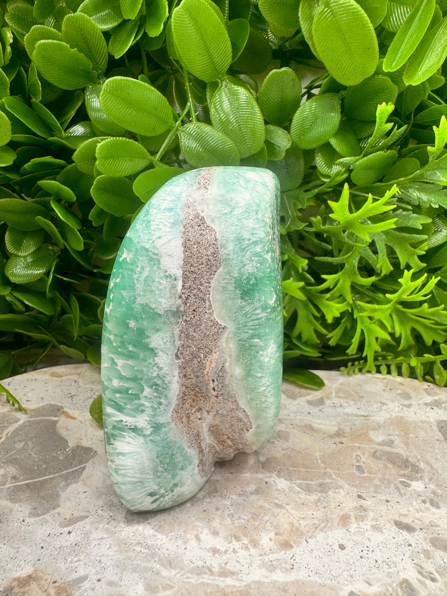 Aragonite with Smithsonite Freeform 652g
