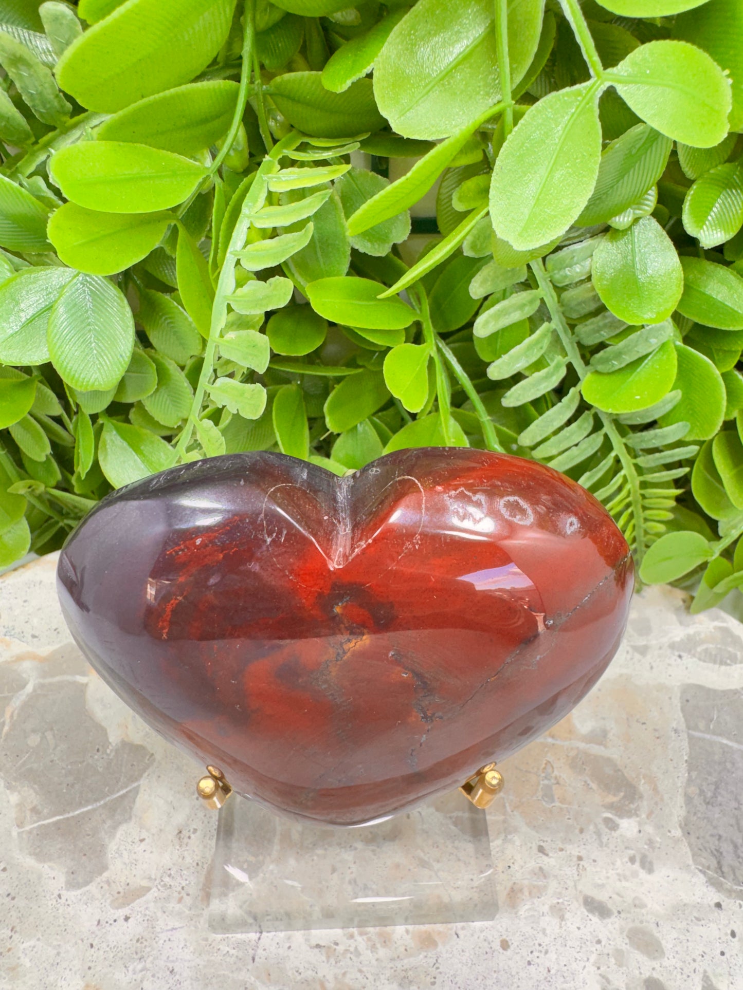 Mookite Jasper Heart 316g