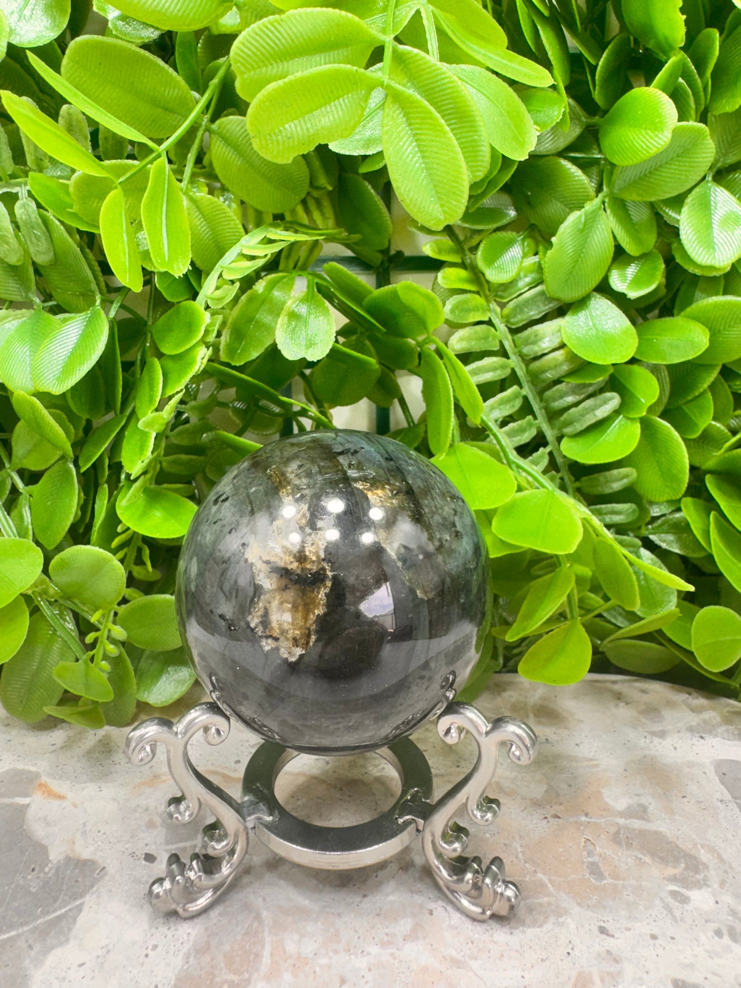 Labradorite Sphere 302g