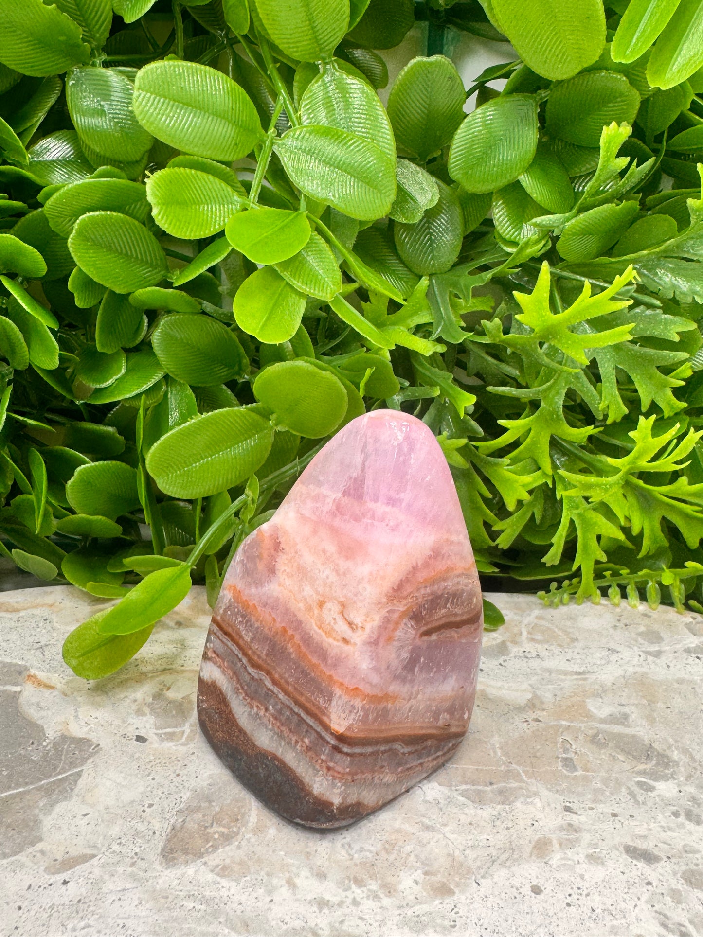 Pink Aragonite Freeform 214g