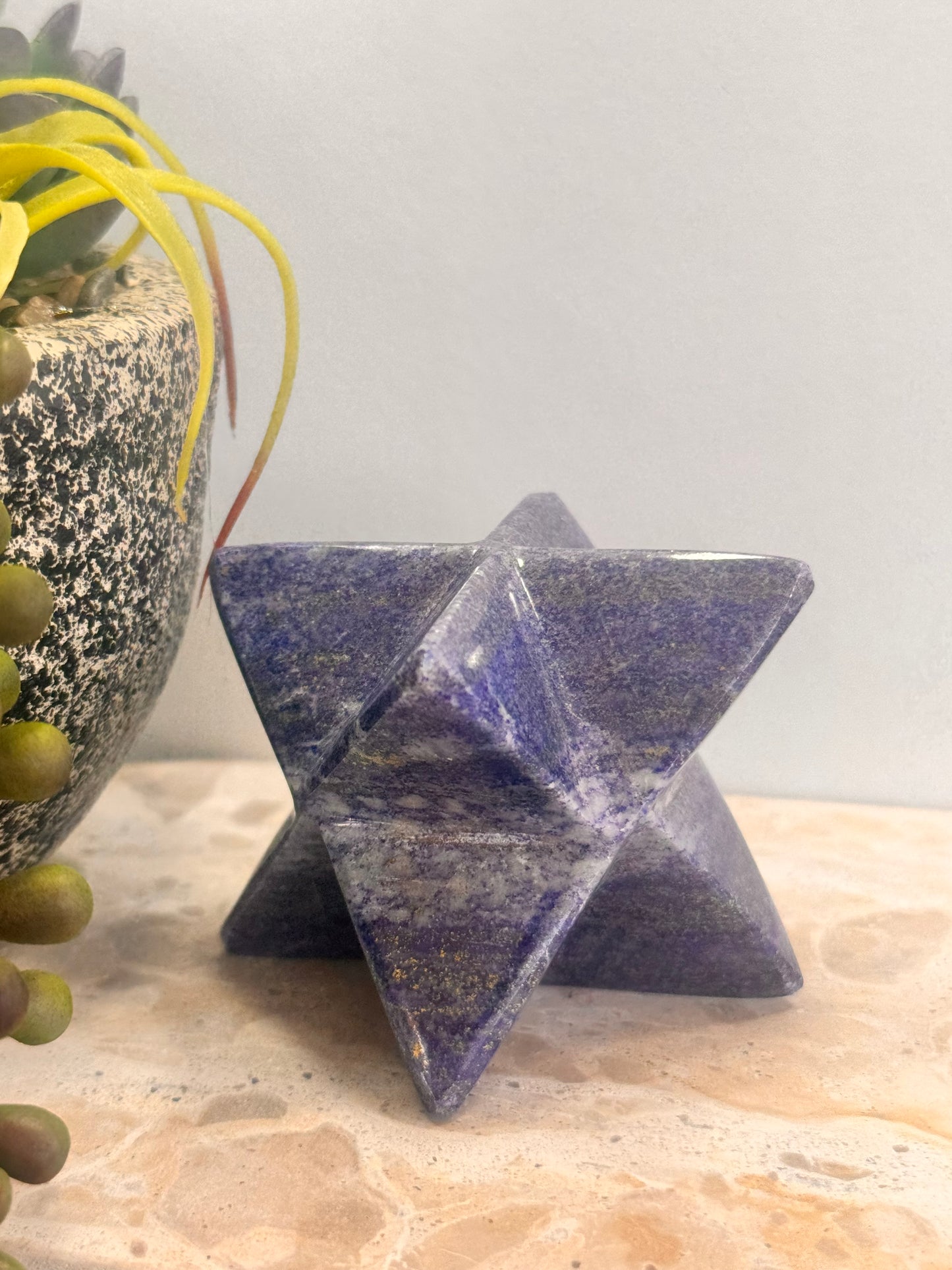 Lapis Lazuli Merkaba 258g