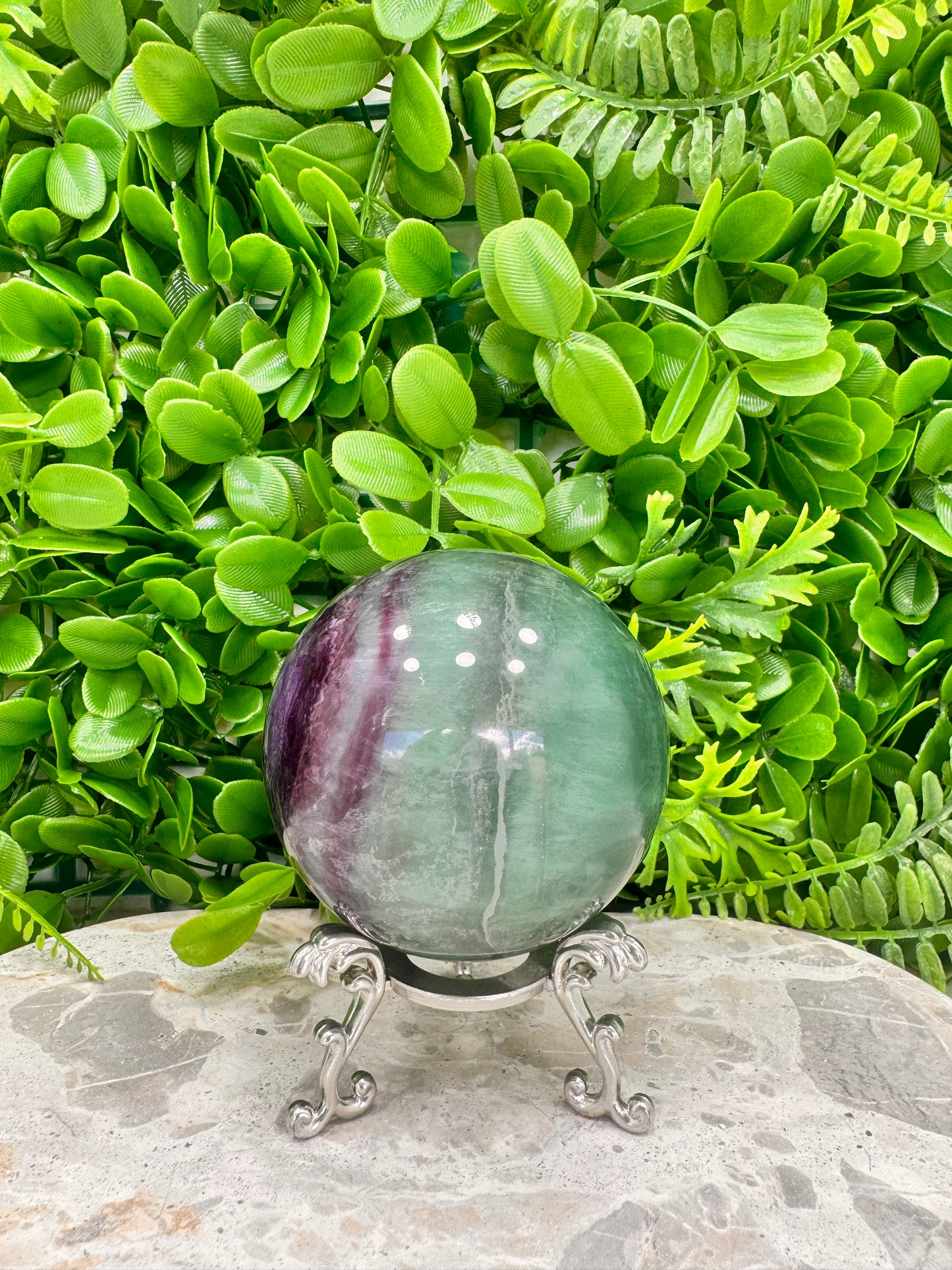 Fluorite Sphere 932g