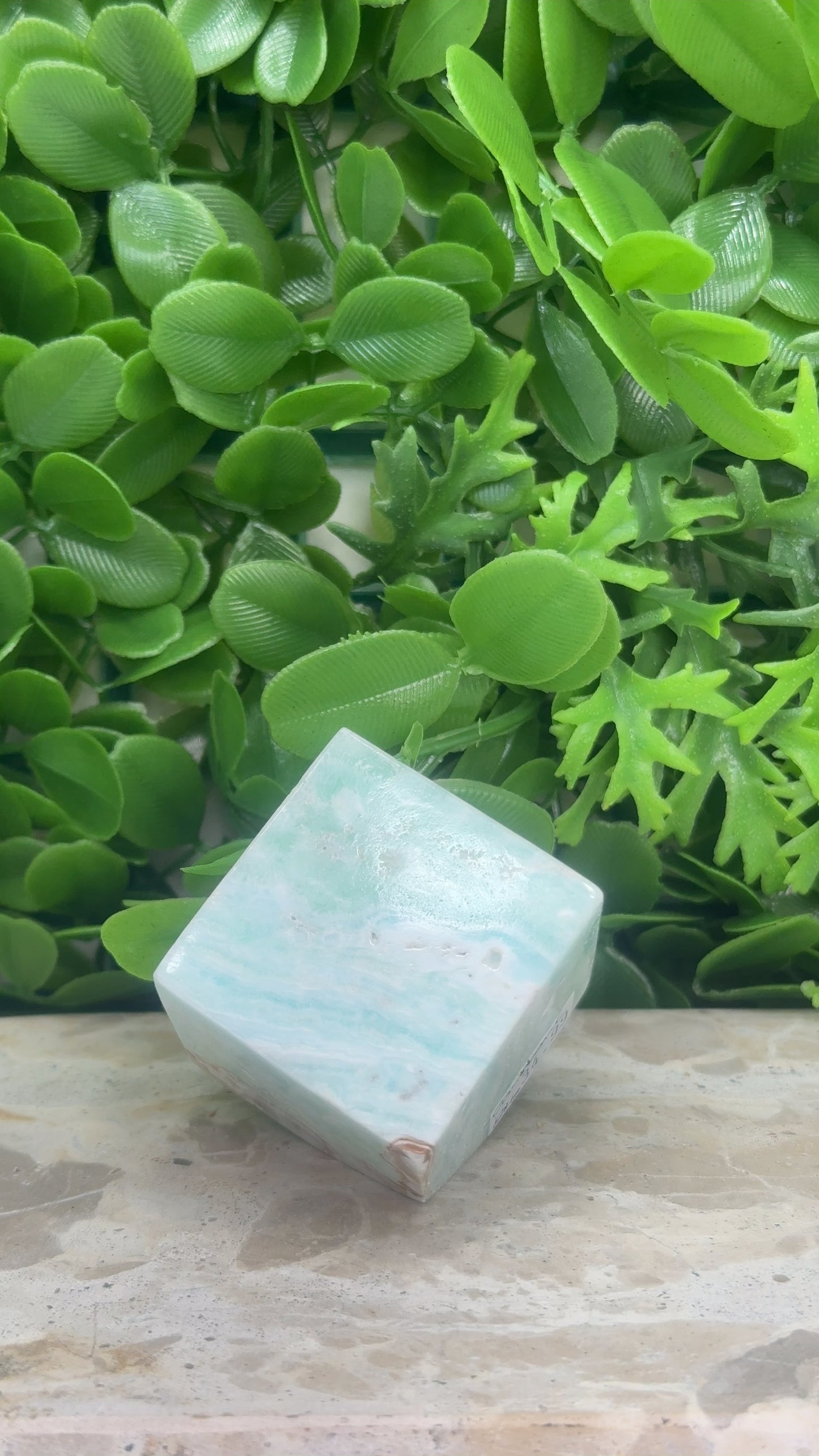 Caribbean Calcite Cube 214g