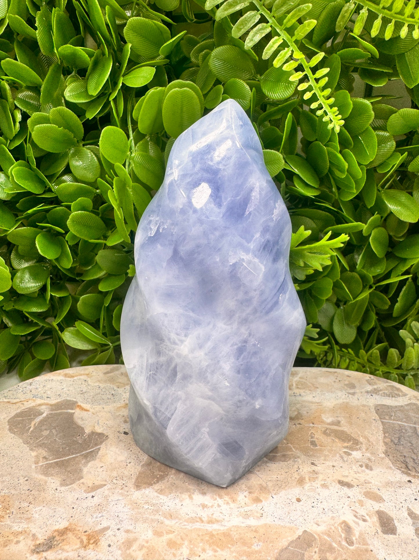 Blue Calcite Flame 1150g