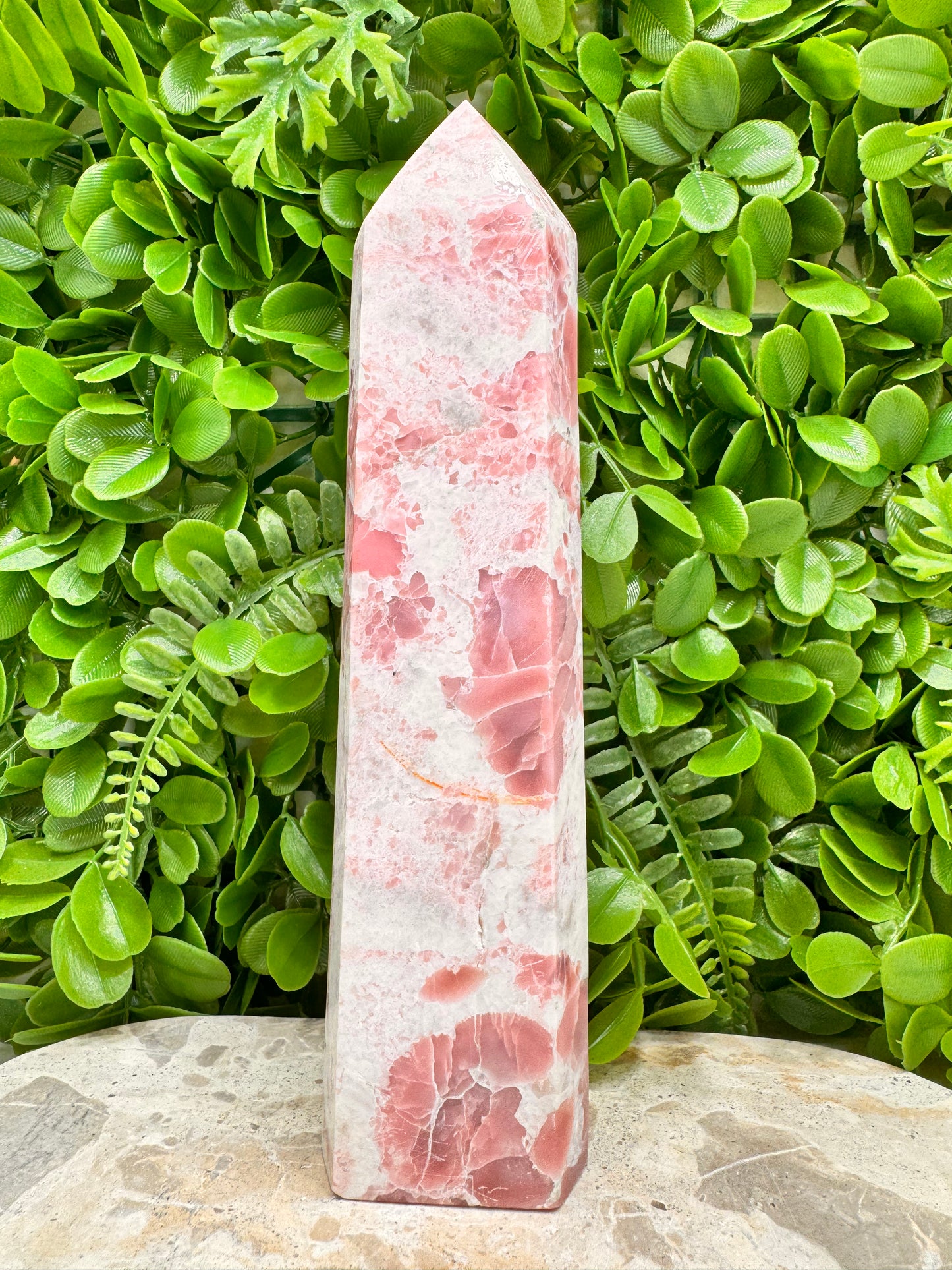 Pink Opal Tower 786g