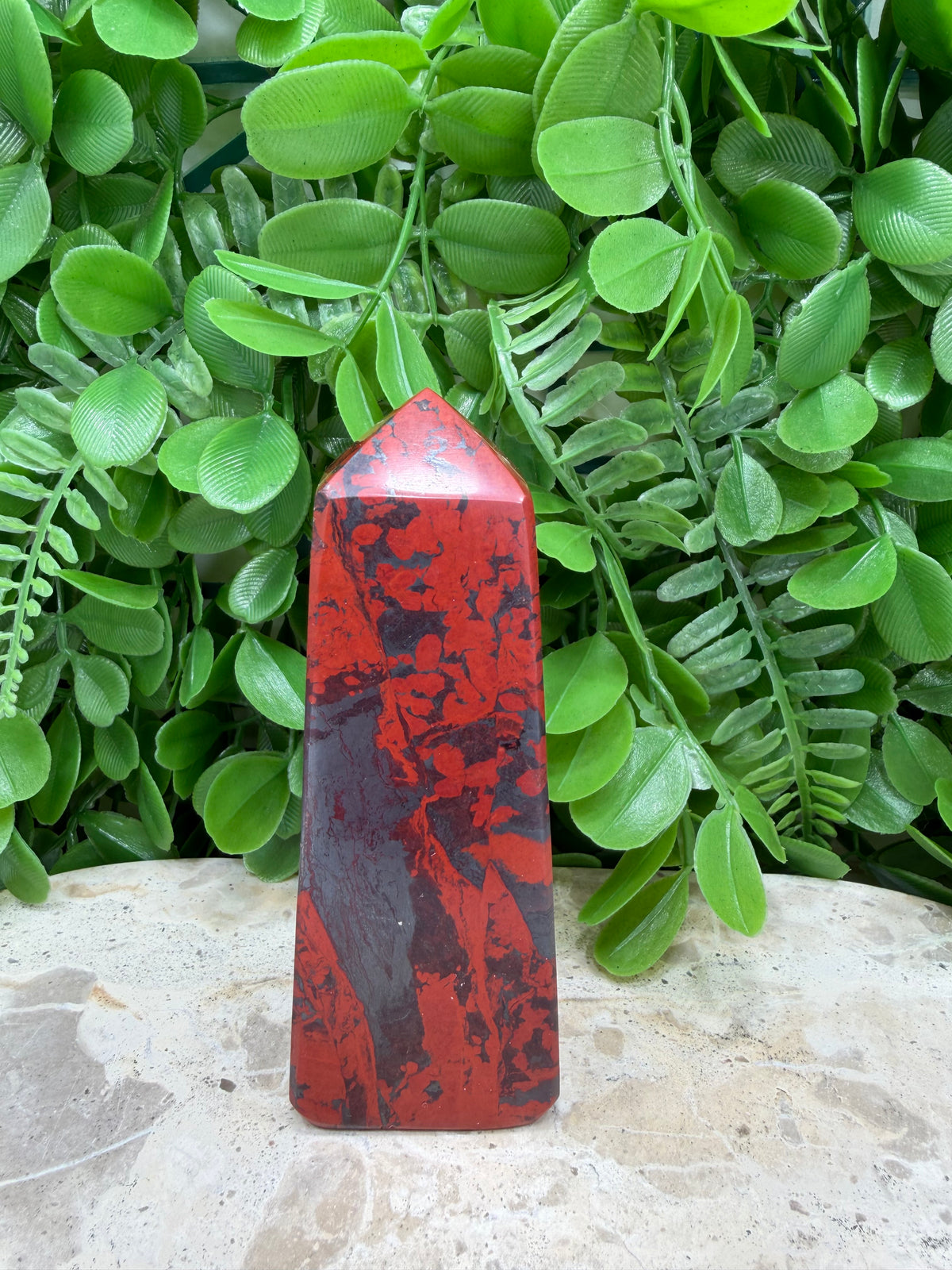 Red Jasper Tower | Grounding • Strength • Courage