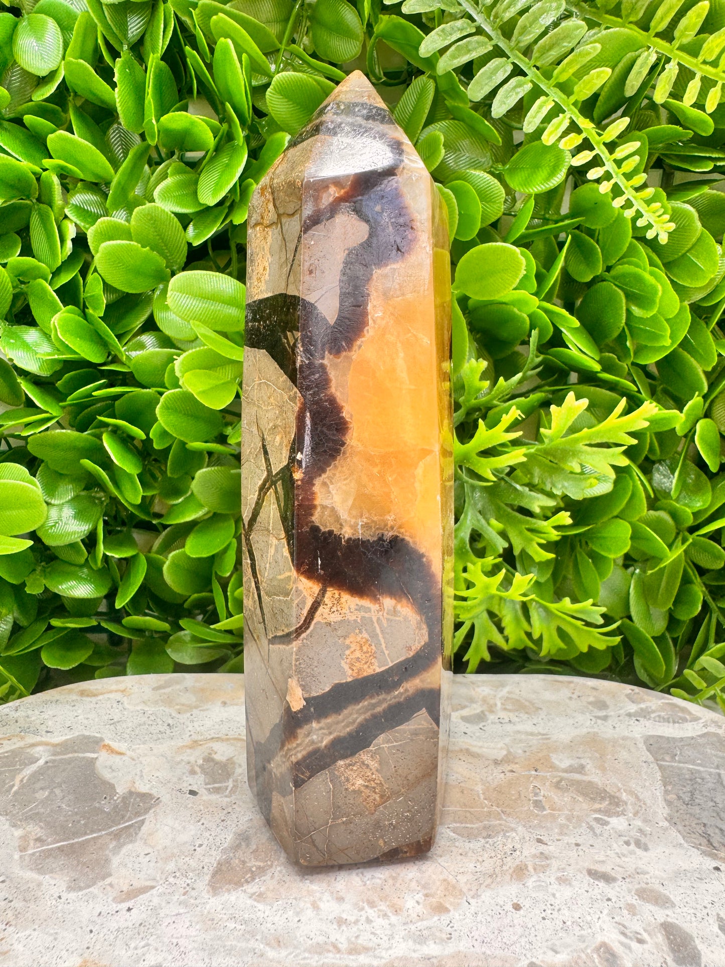 Septarian Tower 910g