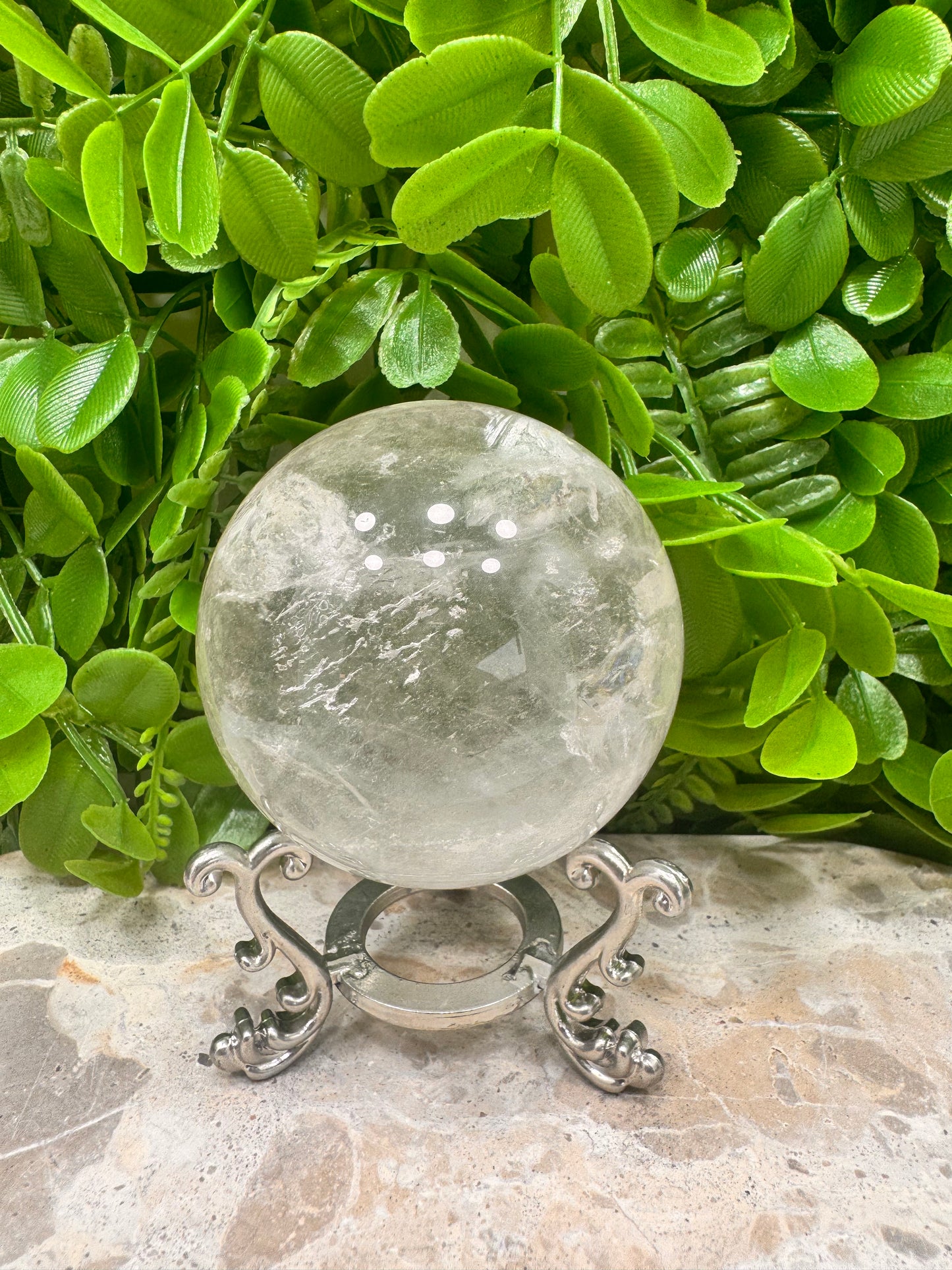 Clear Quartz Sphere 482g