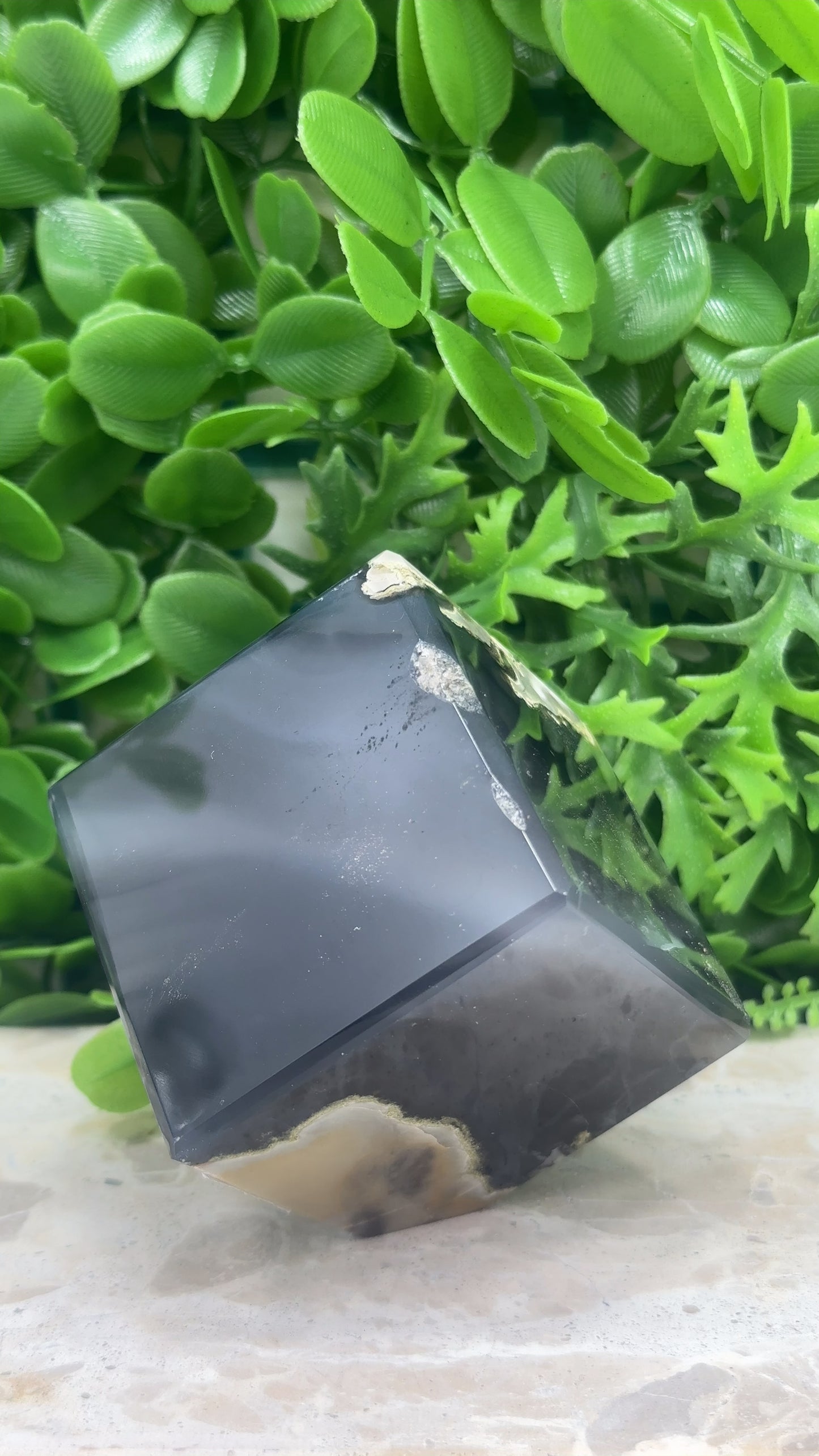 Volcanic Agate Cube 522g