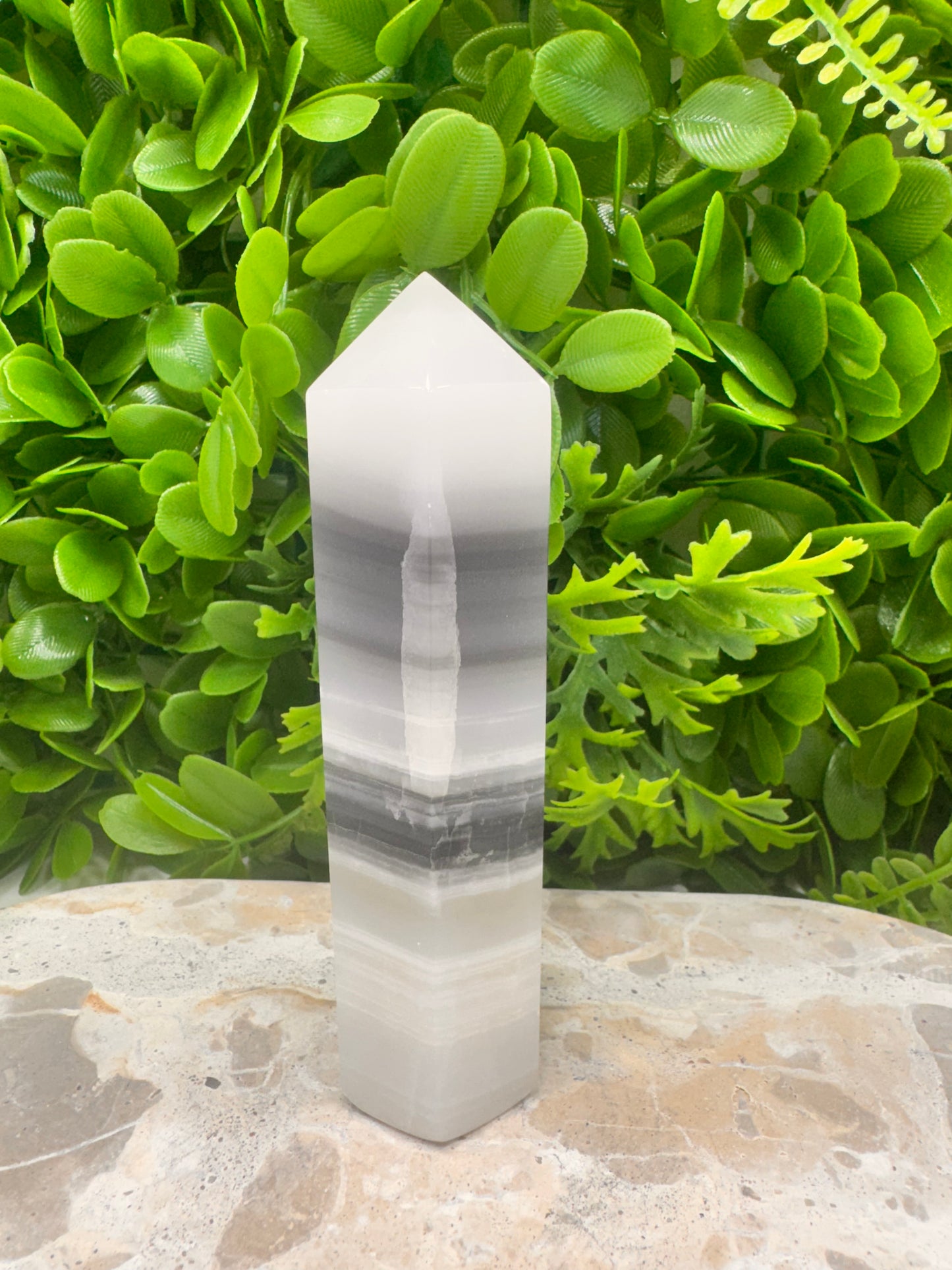 Black & White Onyx Tower 326g