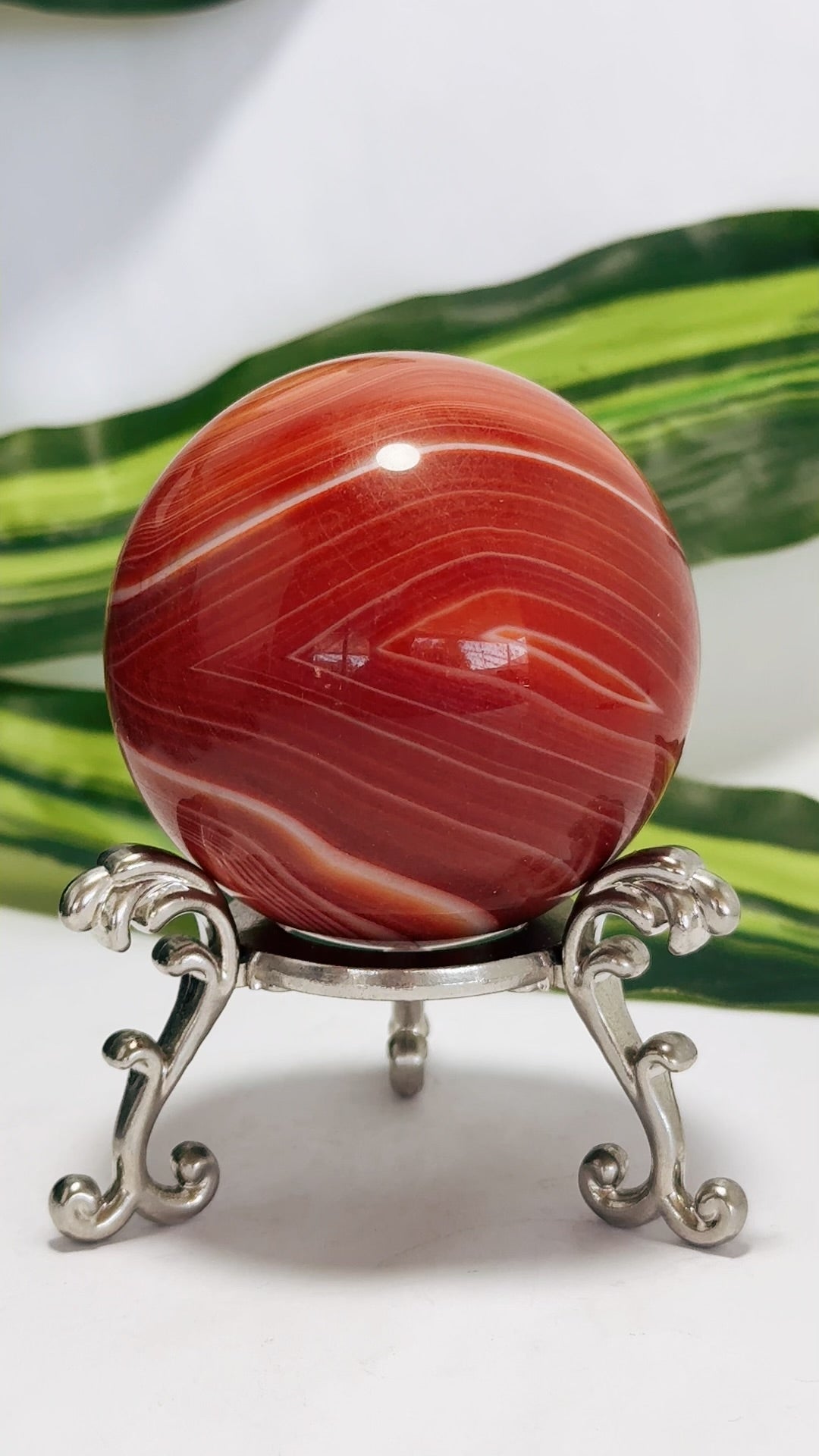 Carnelian Sphere 328g