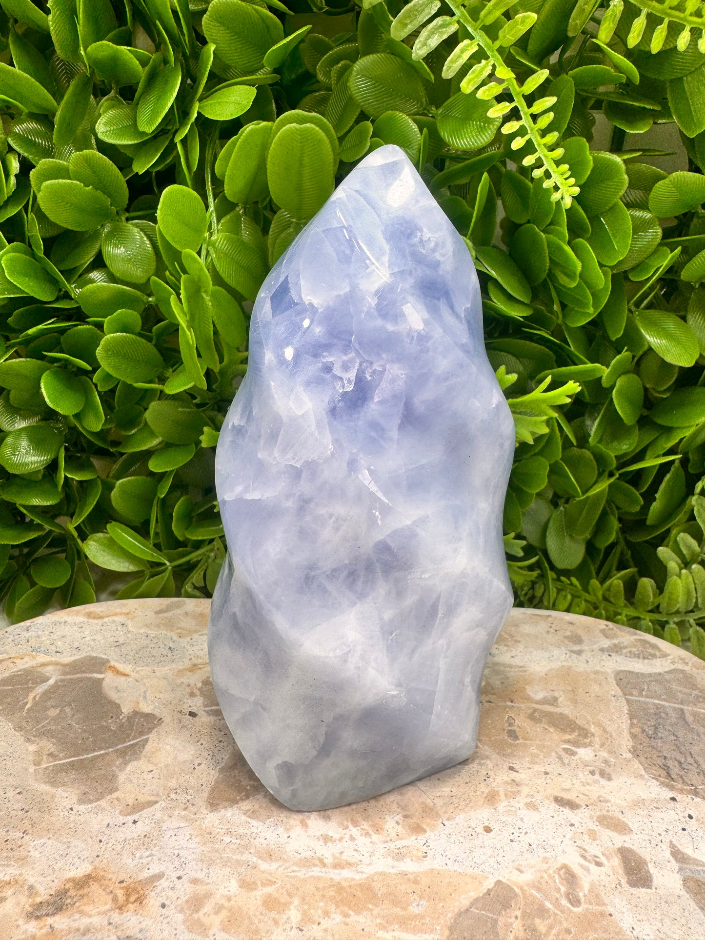 Blue Calcite Flame 1150g