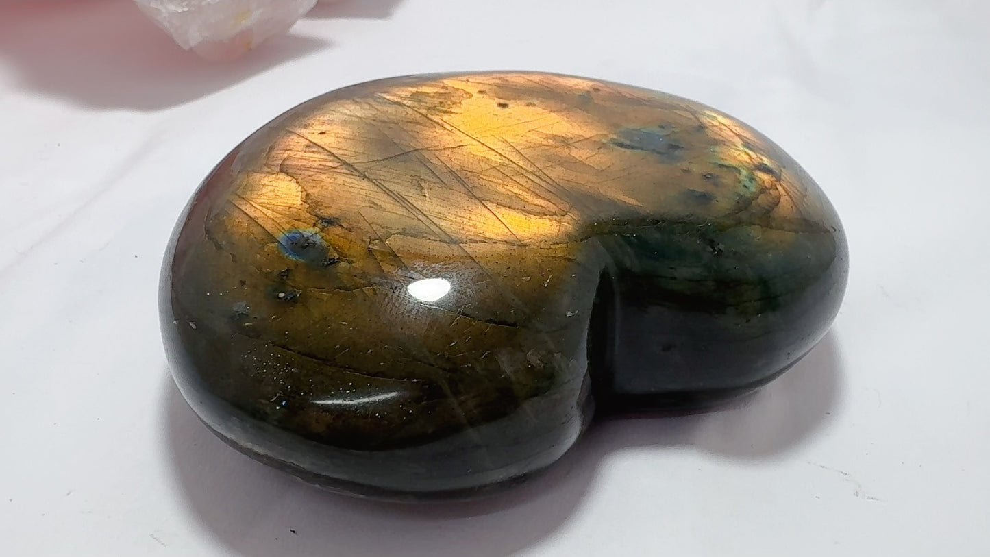 Labradorite Heart 306g