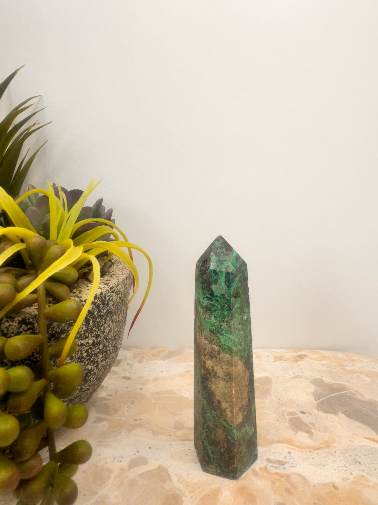 Chrysocolla Tower 123g
