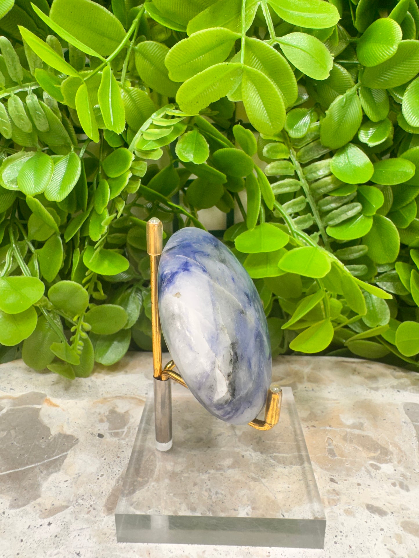 Afghanite Palm Stone 170g