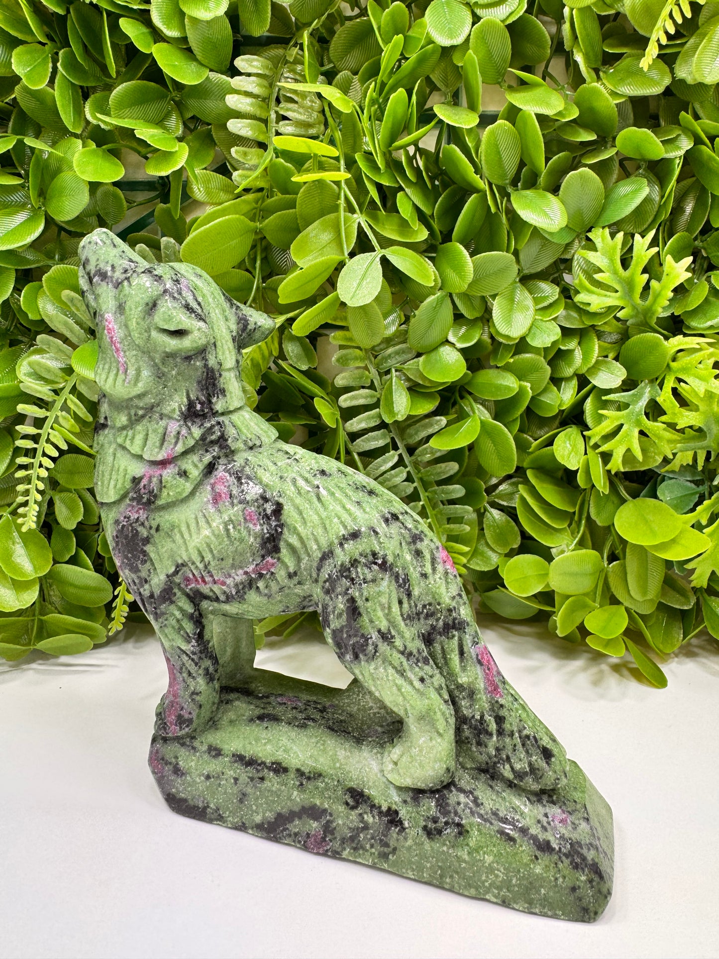 Ruby Zoisite Wolf 1244g