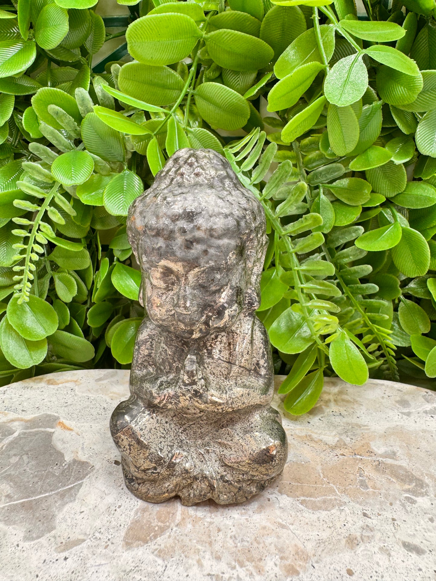 Pyrite Buddha 638g