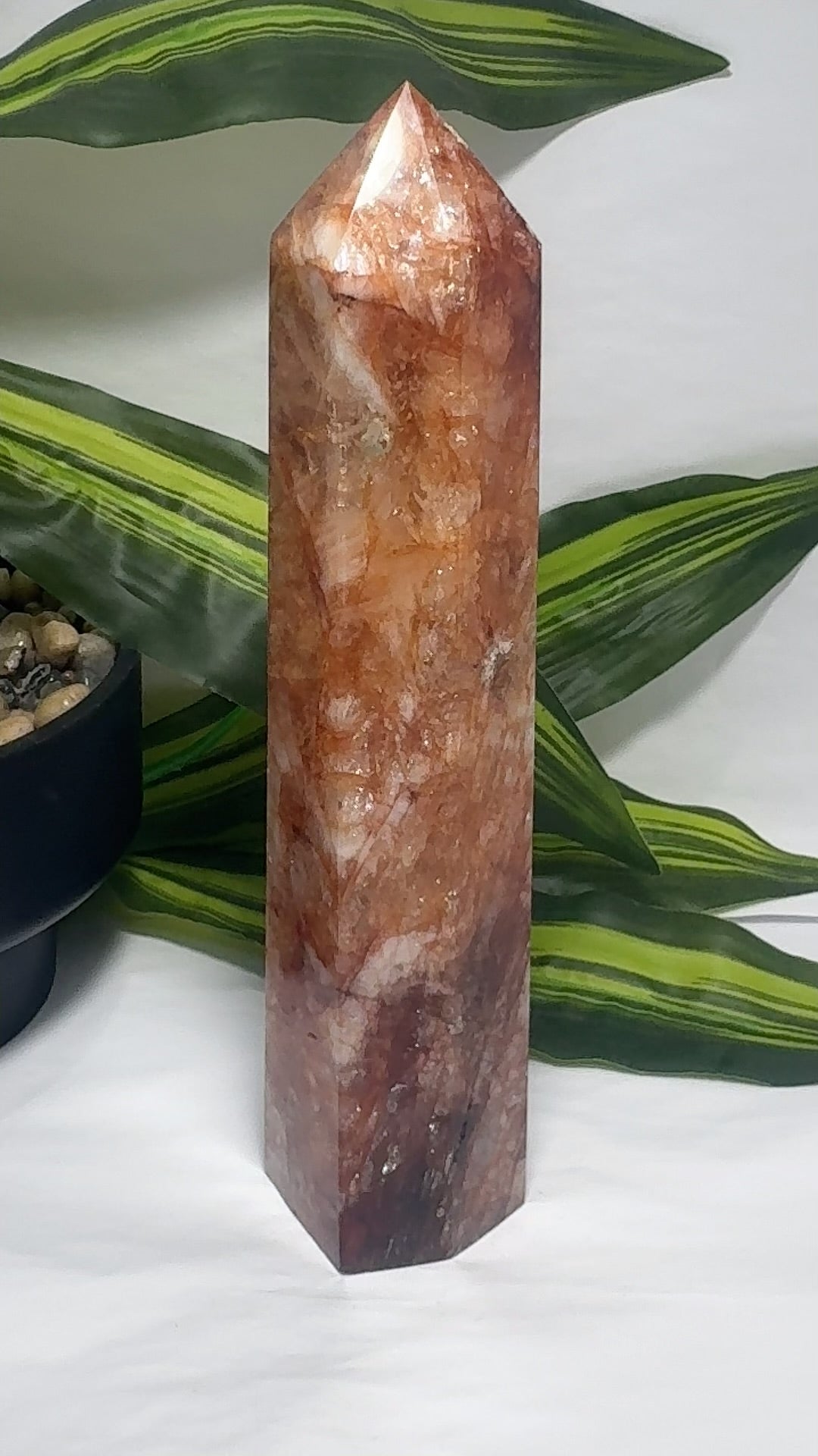 Fire Quartz with Golden Healer Tower 994g