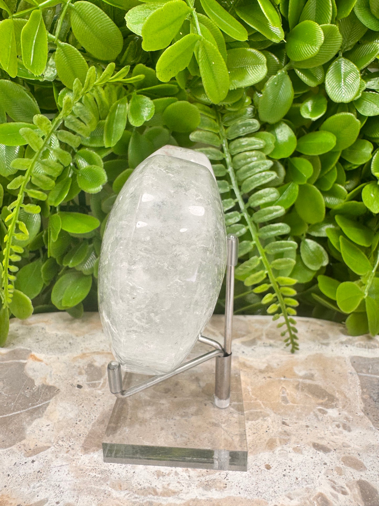 Clear Quartz Heart 421g