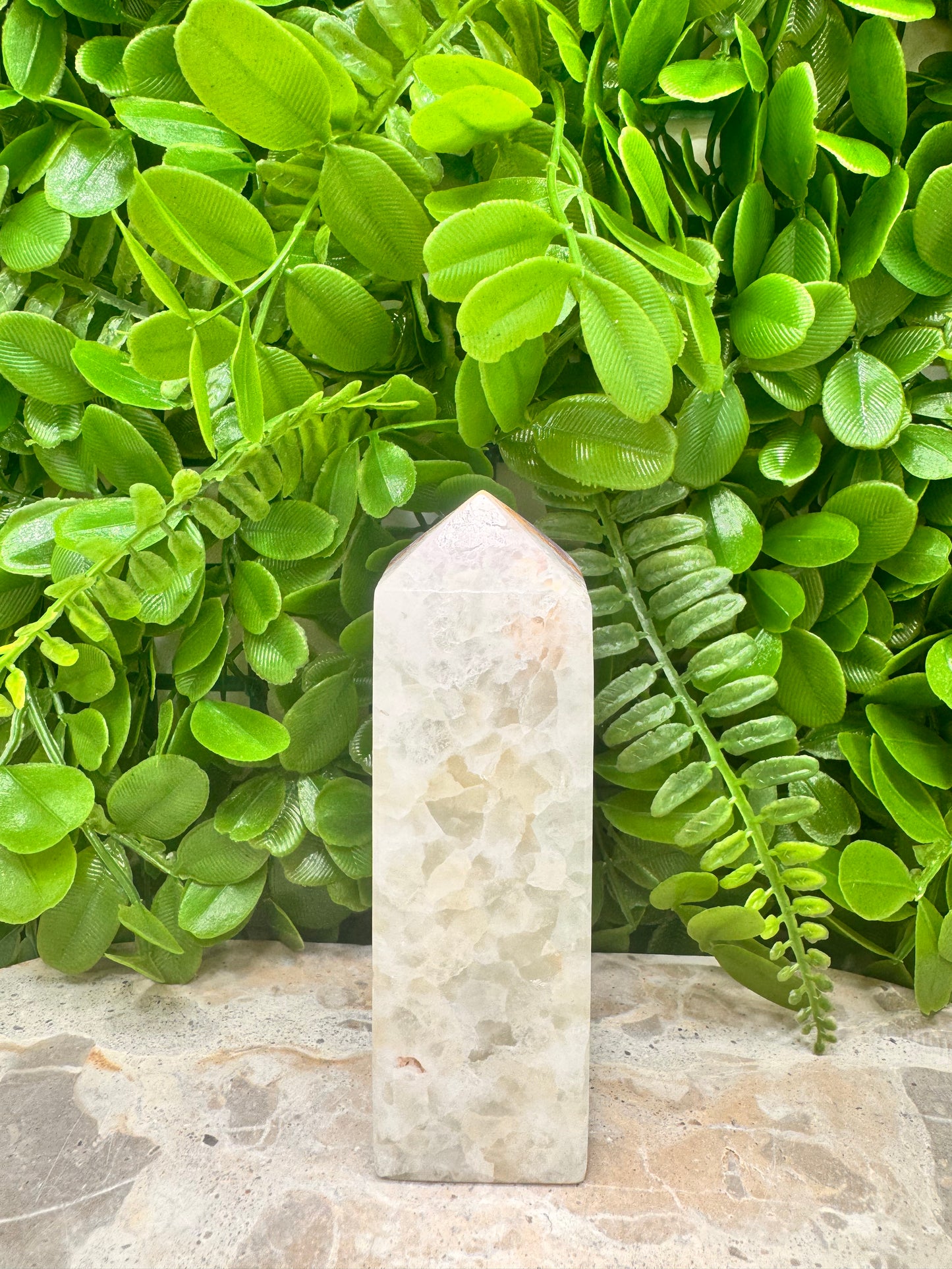 Pink Arogonite Tower 316g