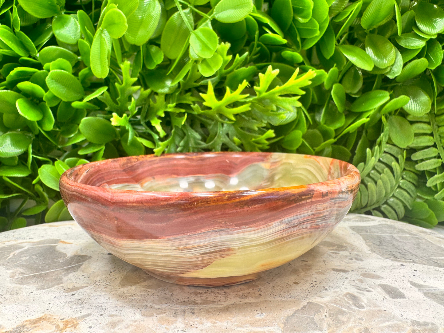 Green Onyx Bowl 380g