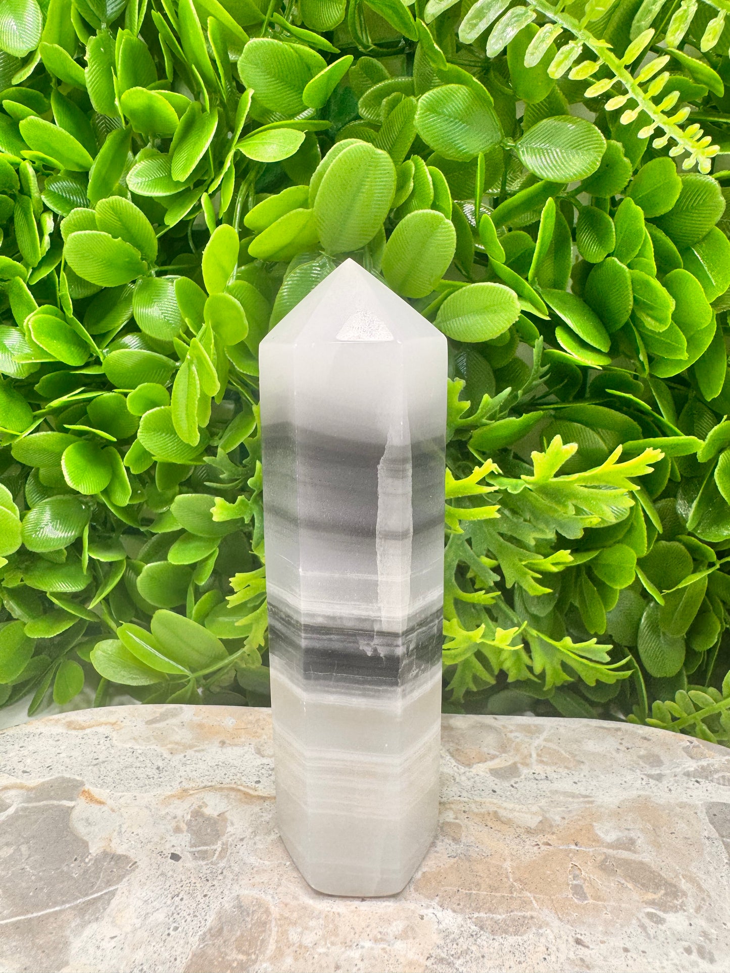 Black & White Onyx Tower 326g