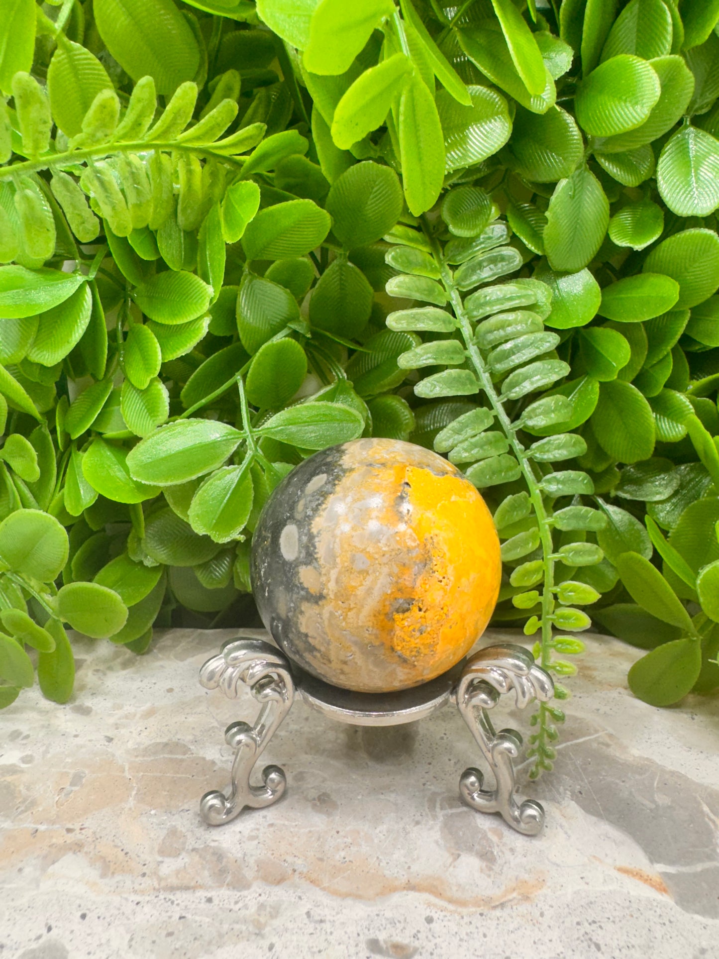 Bumble Bee Jasper Sphere 208g
