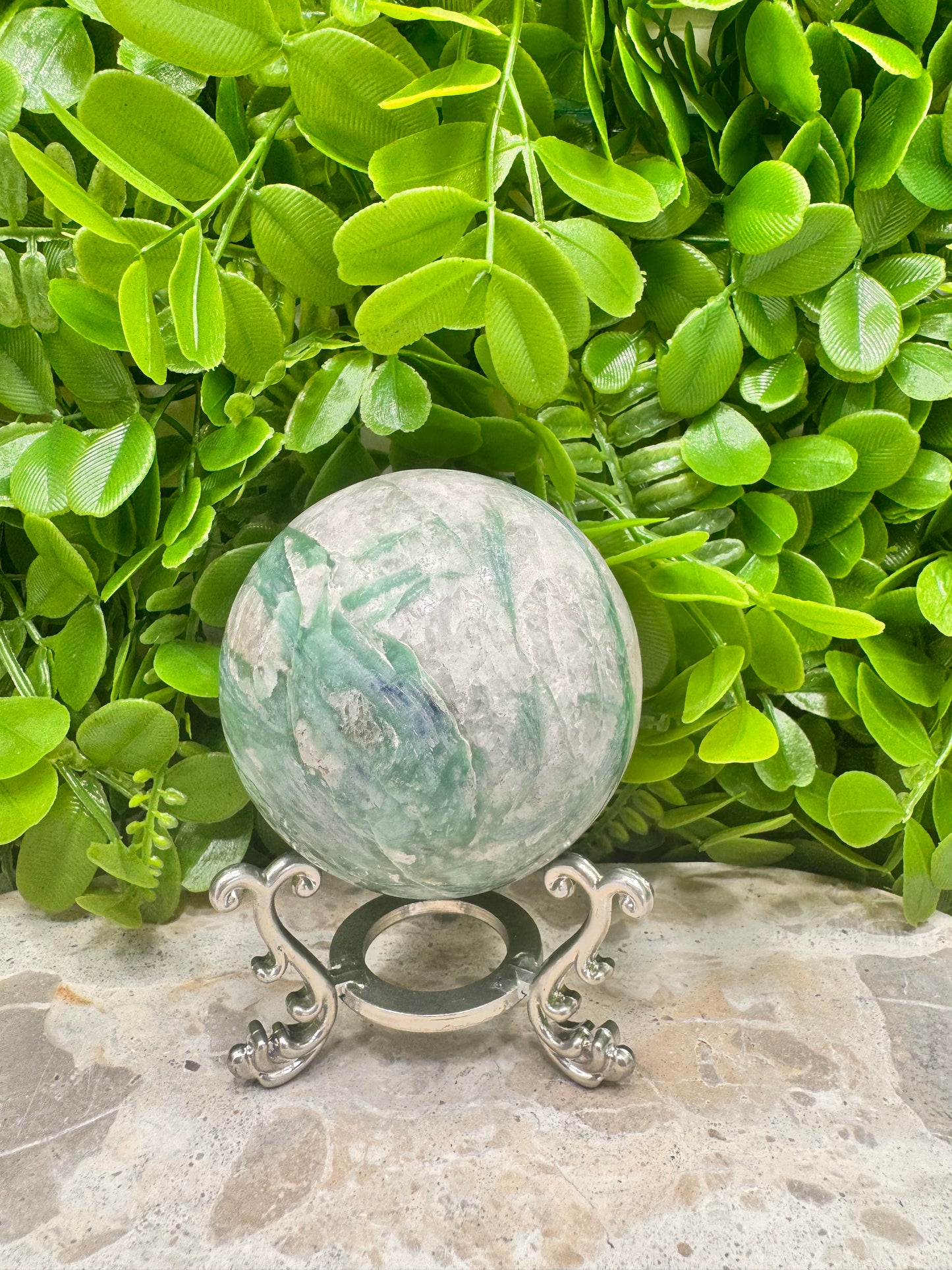 Blue / Green Kyanite Sphere 542g