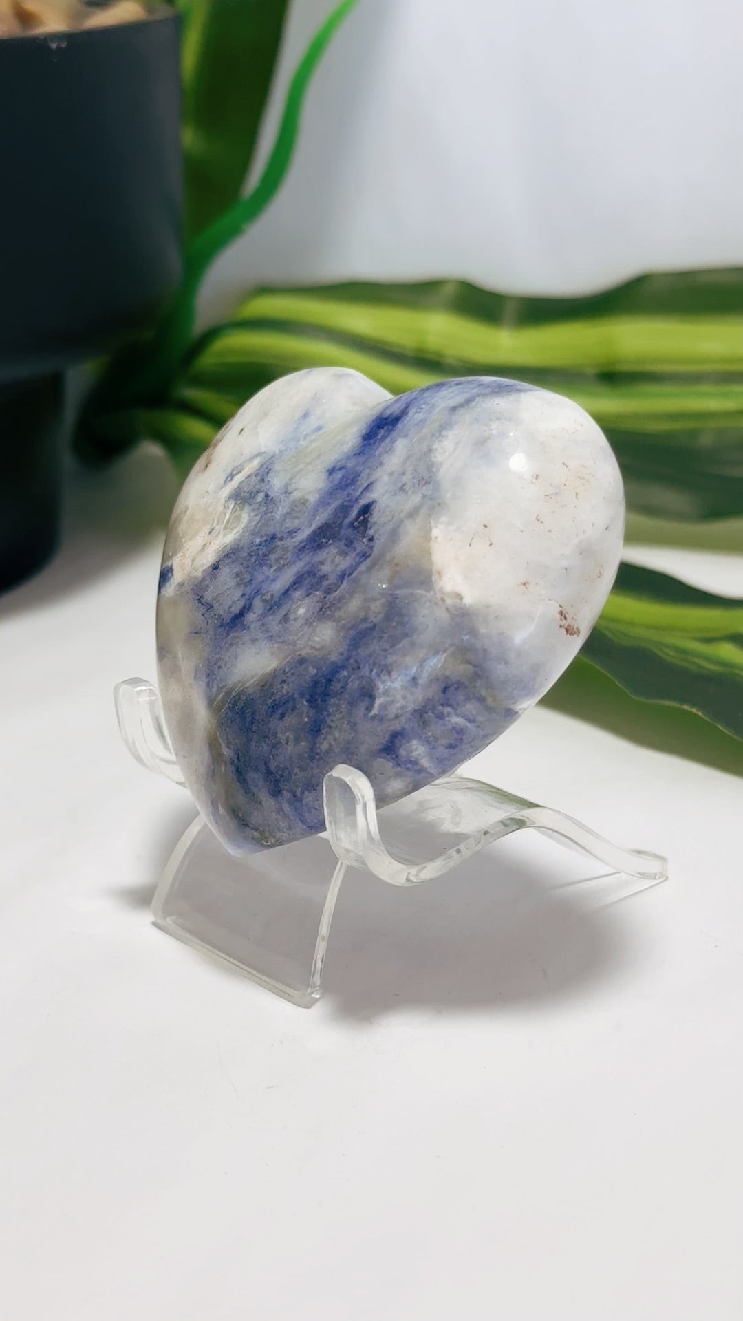 Afghanite Heart 146g
