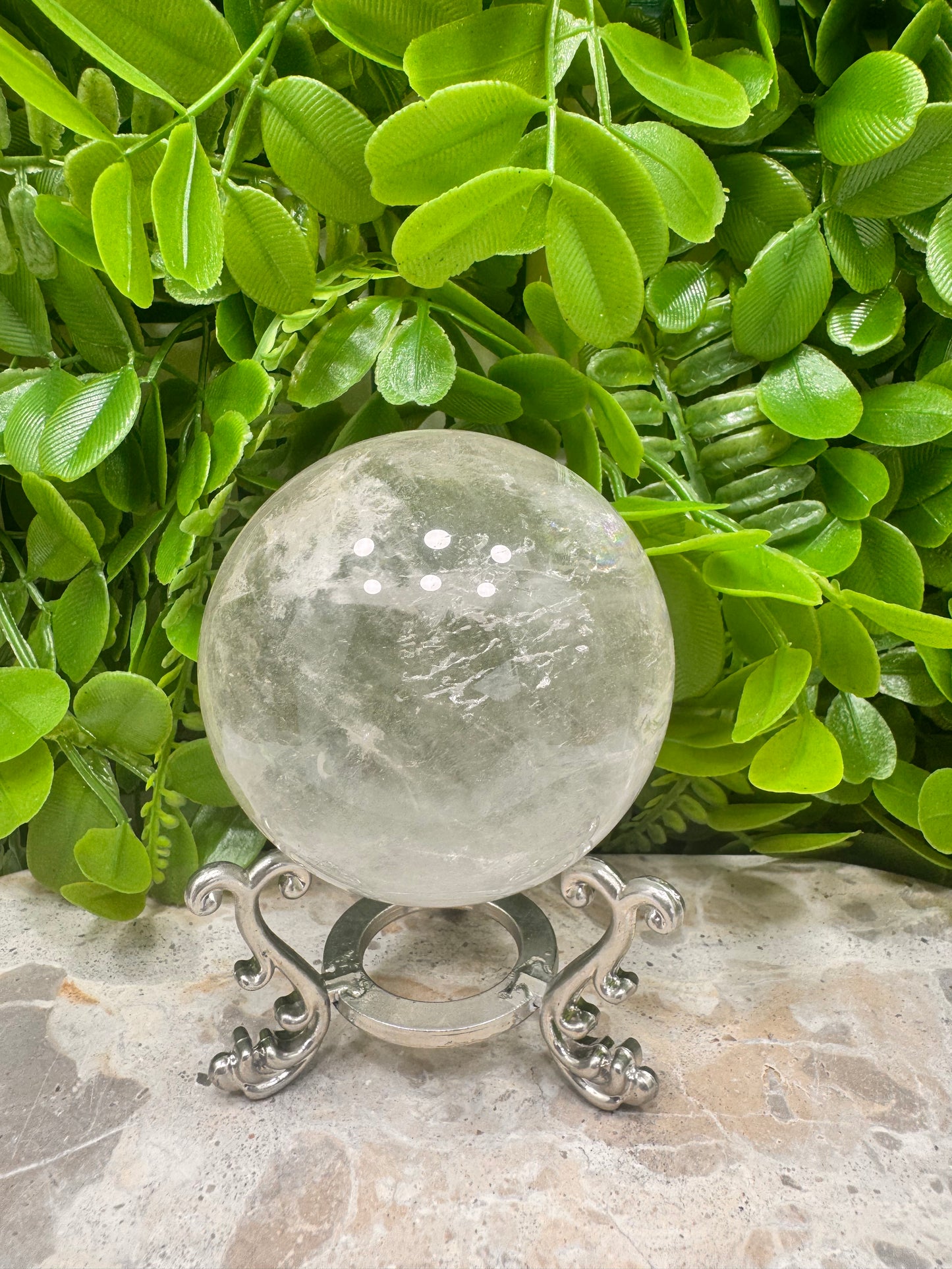 Clear Quartz Sphere 482g