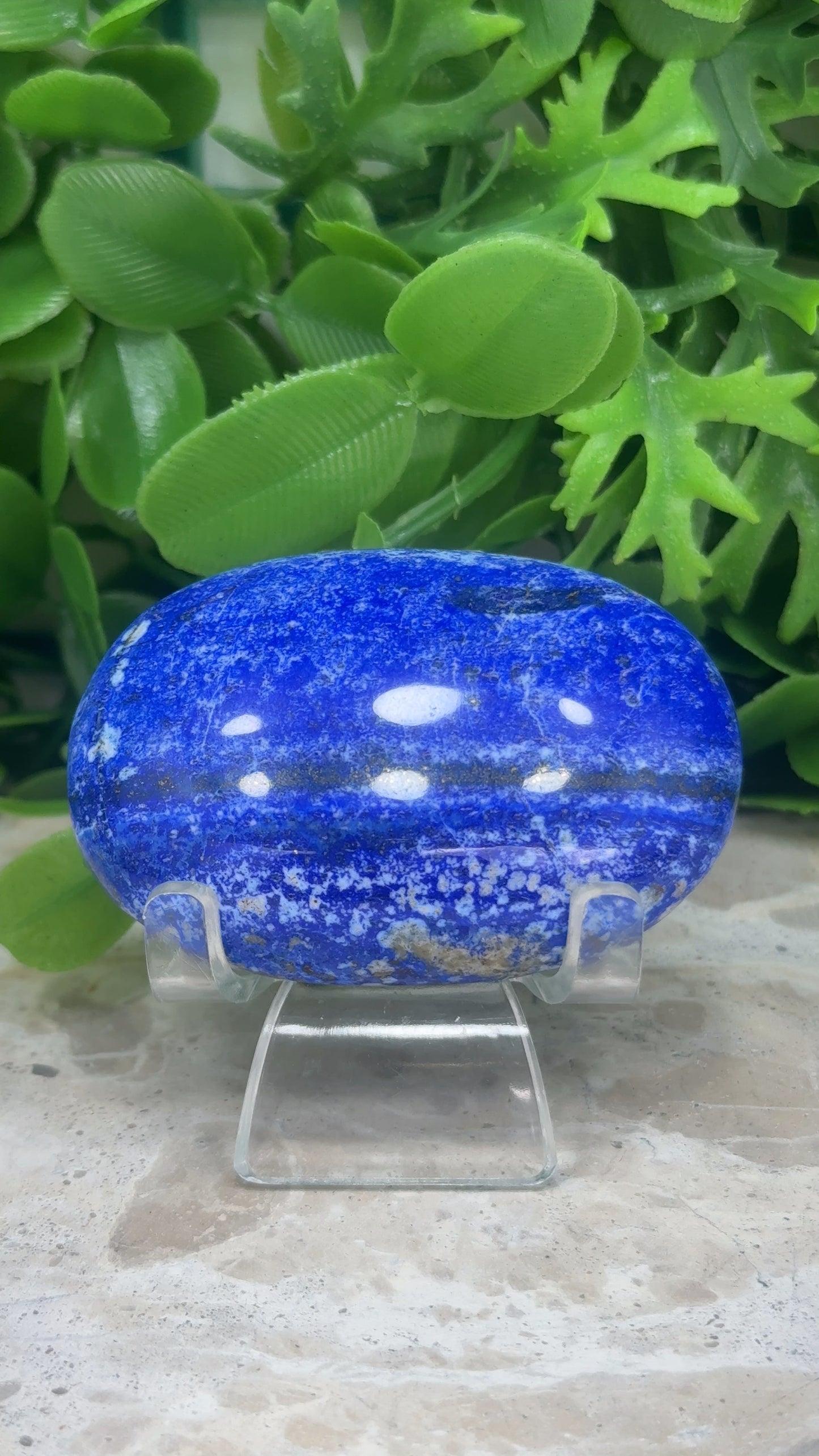 Lazurite Palm Stone 102g