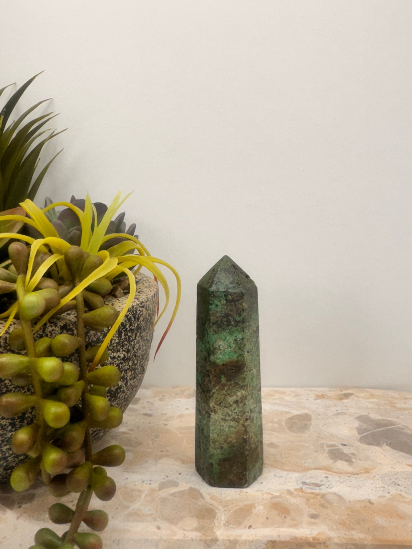 Chrysocolla Tower 130g