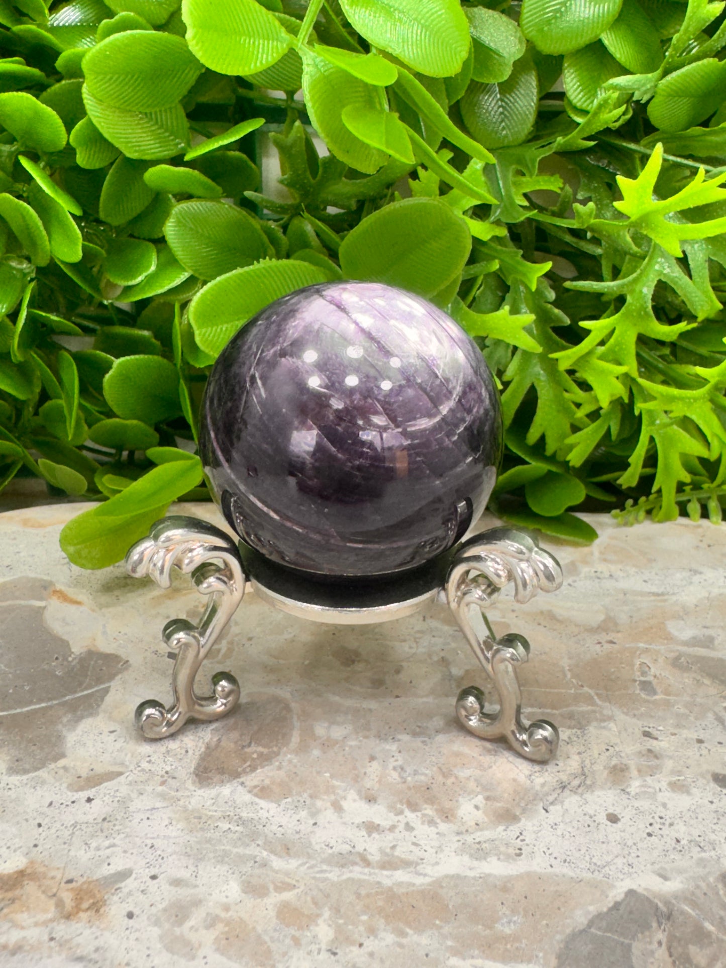 Purple Mica Sphere 182g