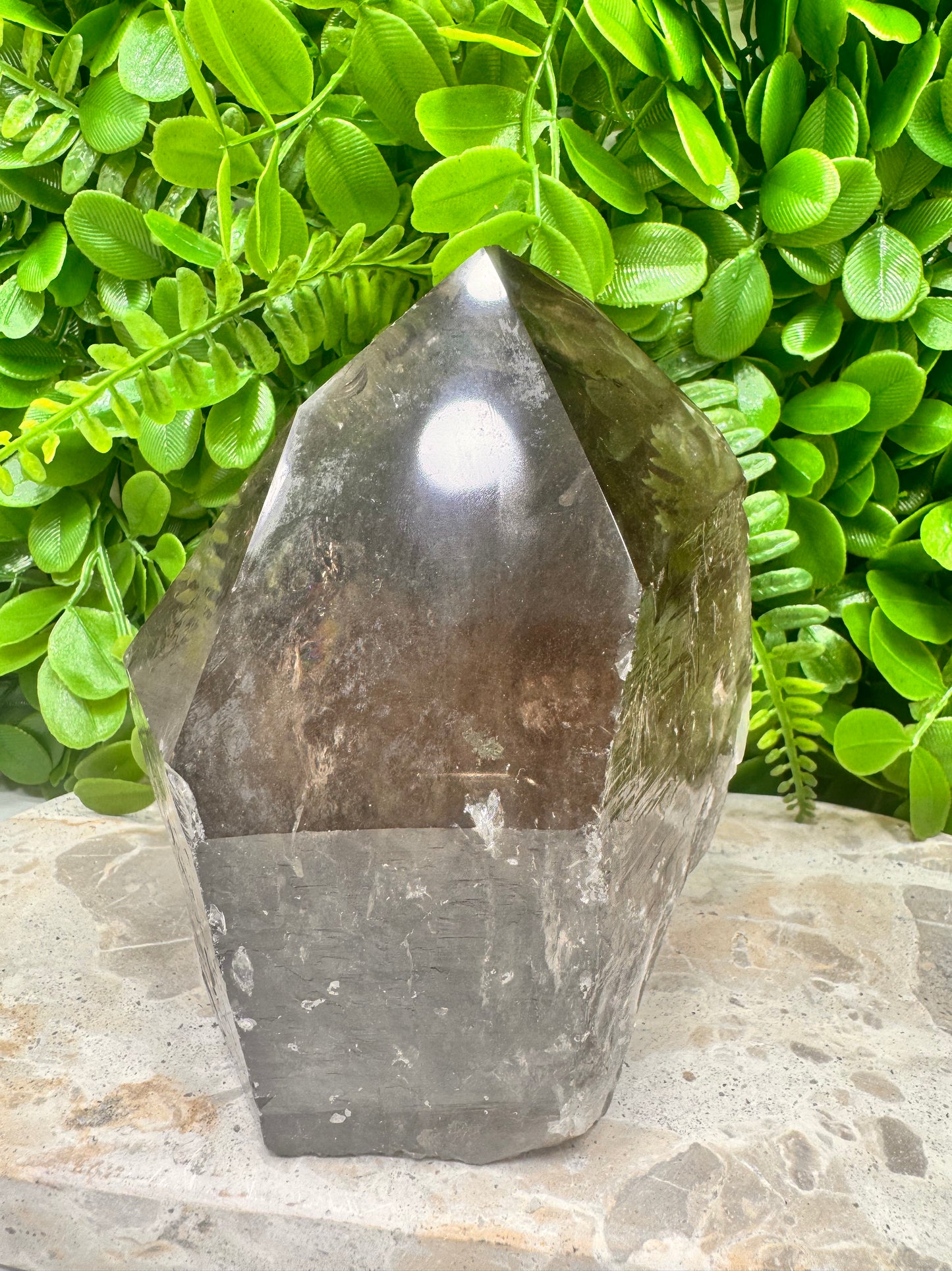 Smokey Quartz Freeform Polished Raw 1734g