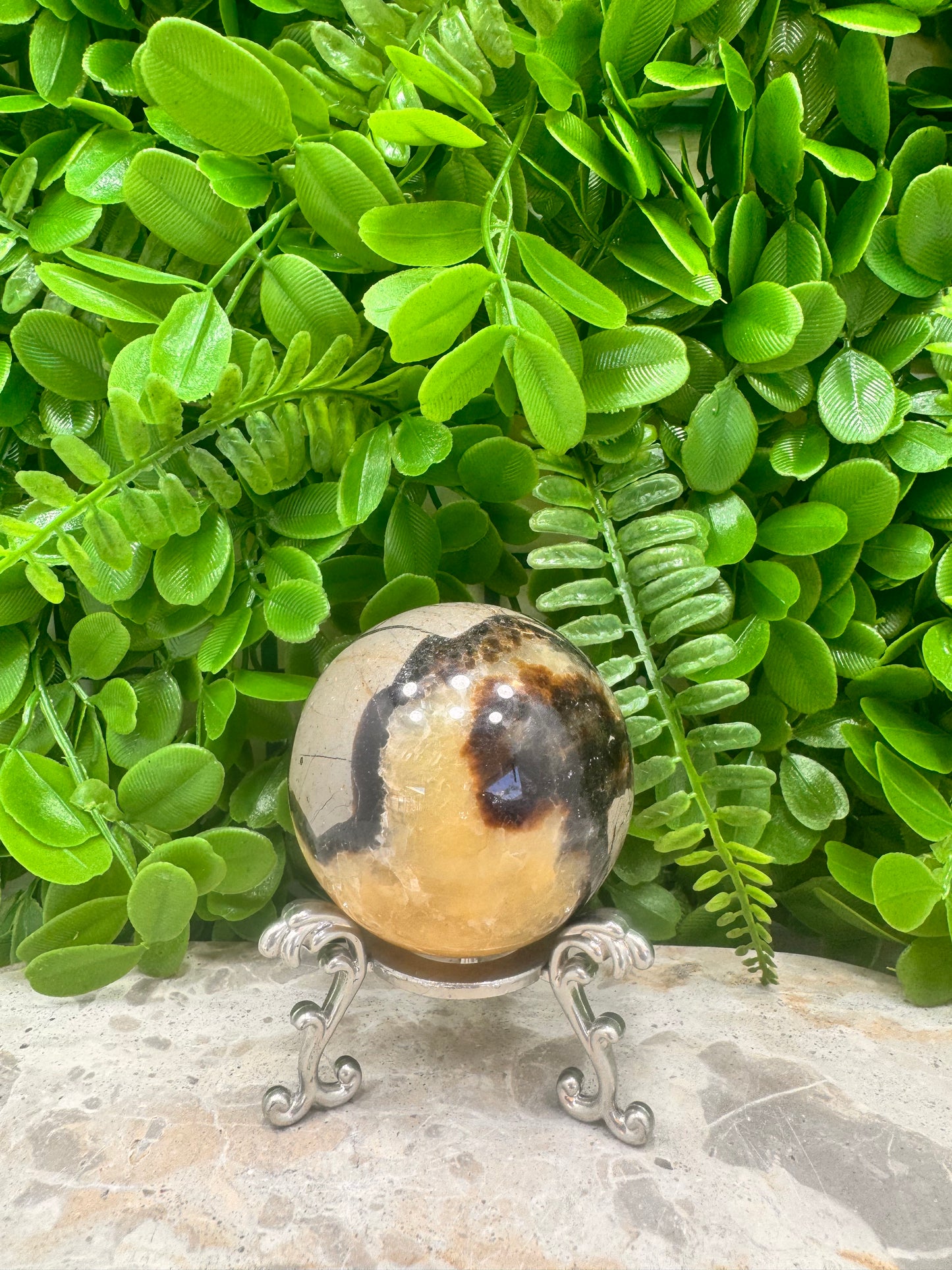 Septarian Sphere 382g
