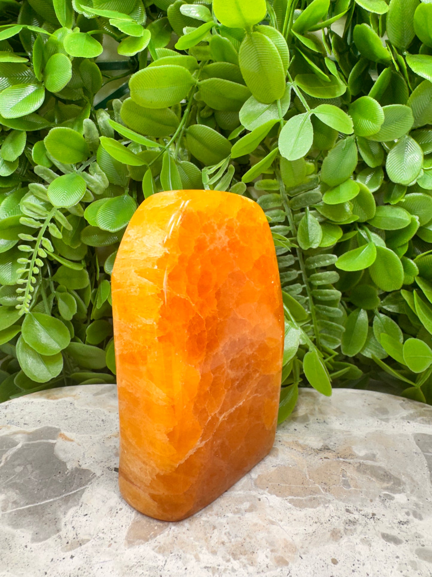 Crystalised Orange Calcite Freeform 500g