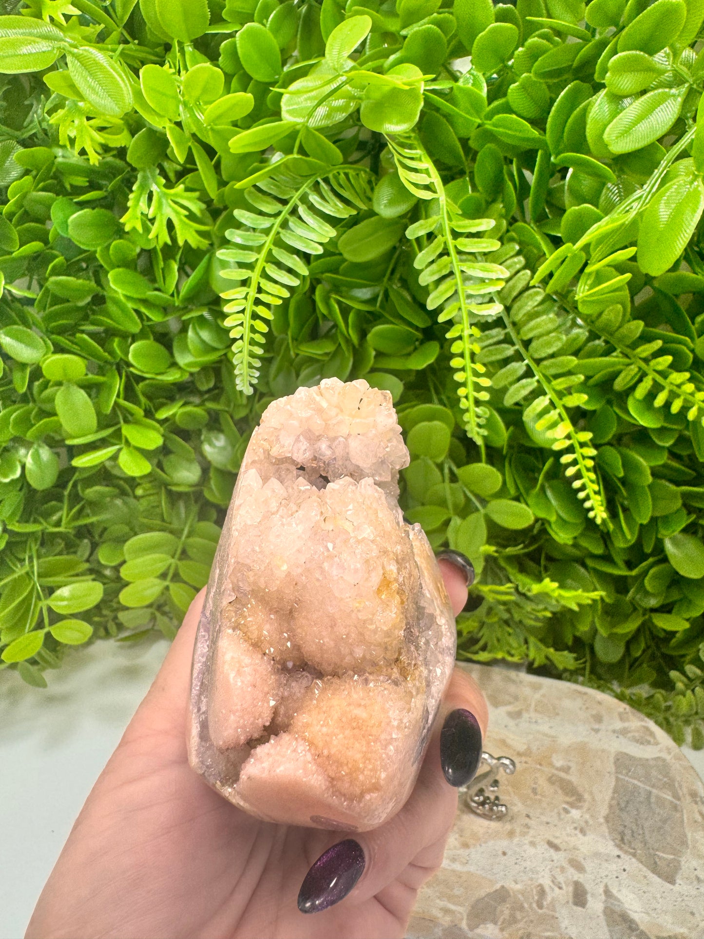 Pink Amethyst Freeform 676g
