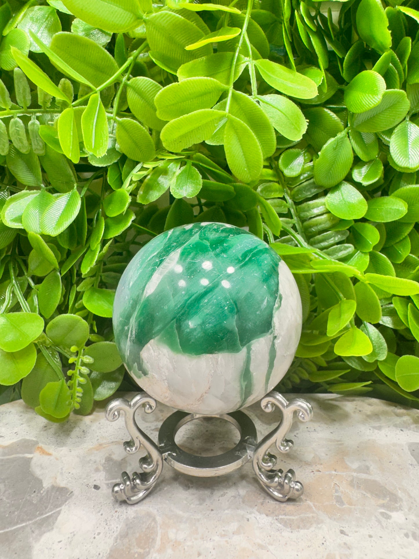 Blue / Green Kyanite Sphere 474g