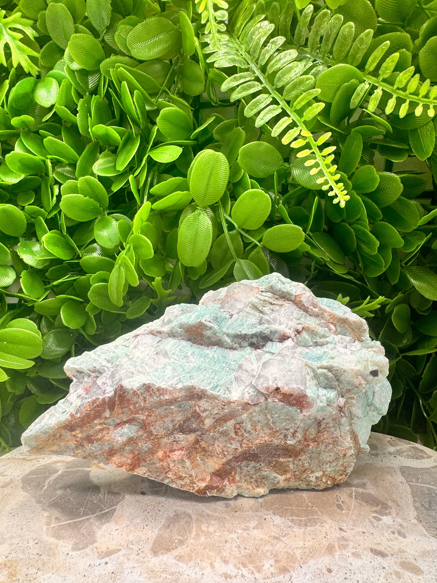 Amazonite Raw Freeform 1014g