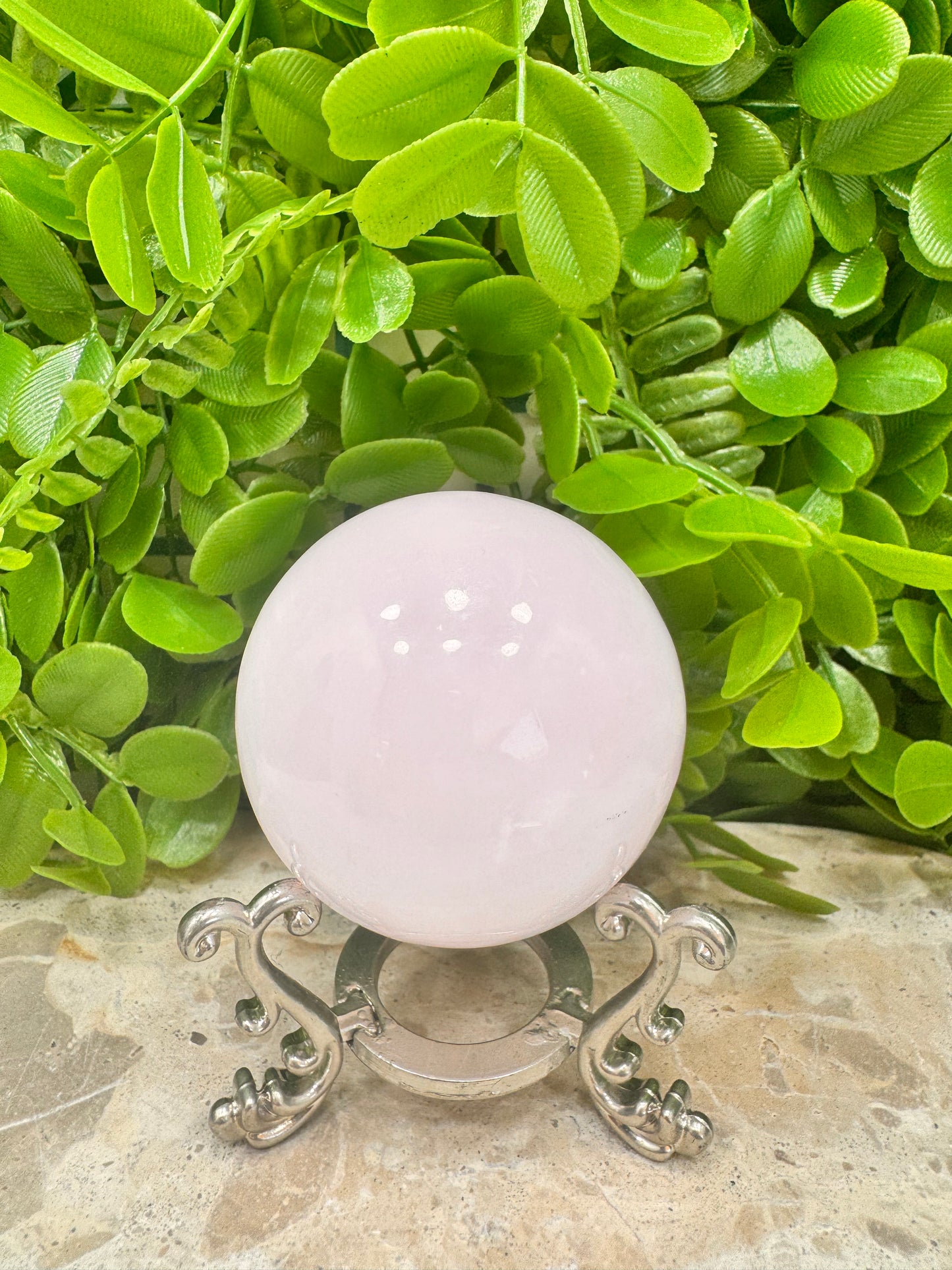 Pink Mangano Sphere 318g