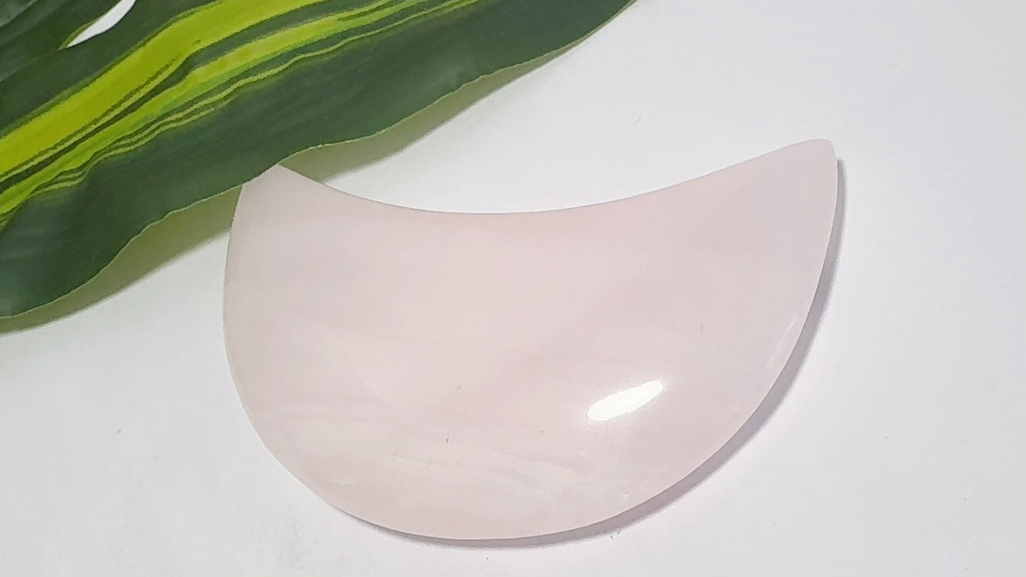 Pink Mangano Calcite Moon 140g