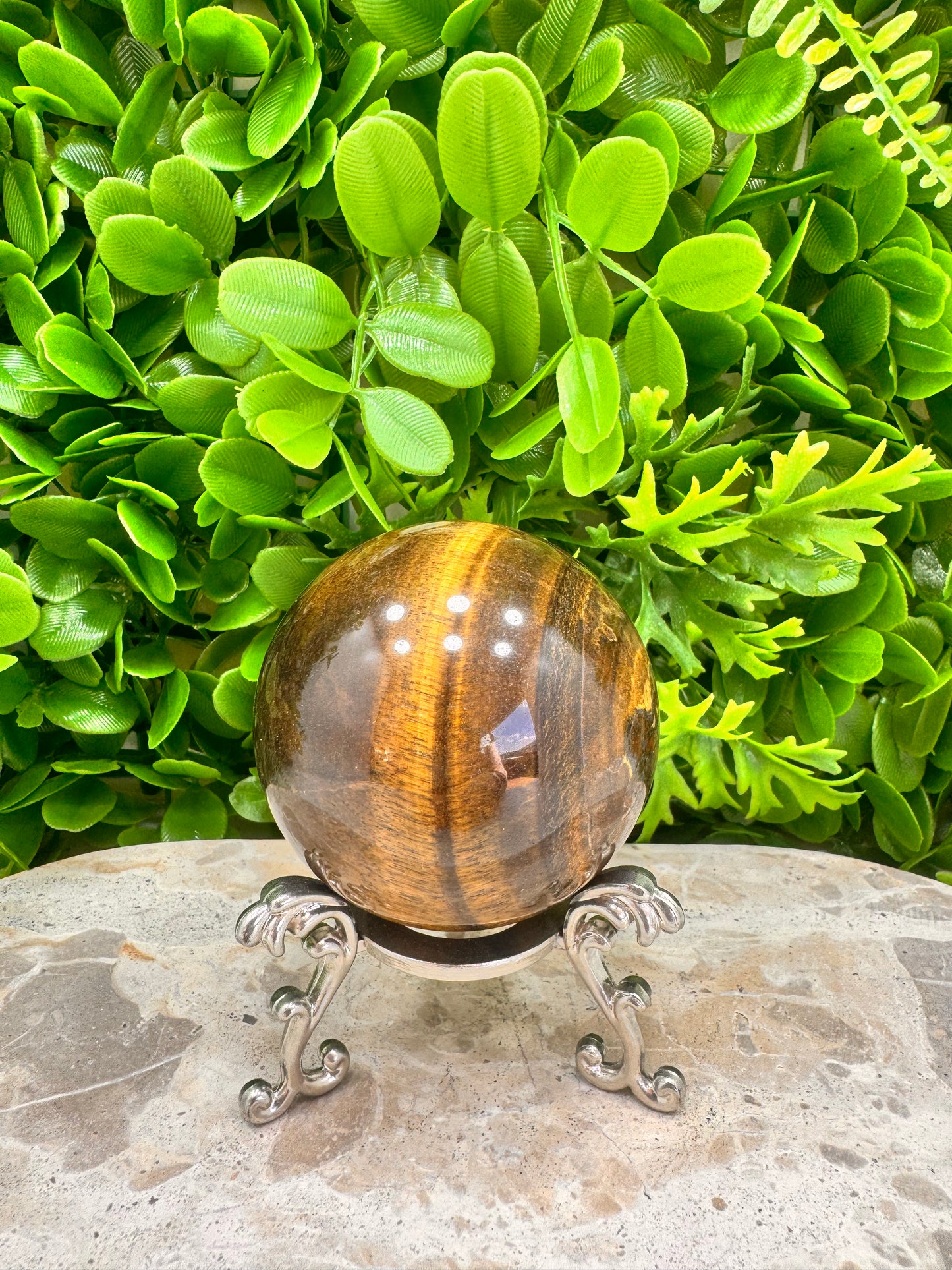 Tigers Eye Sphere 394g