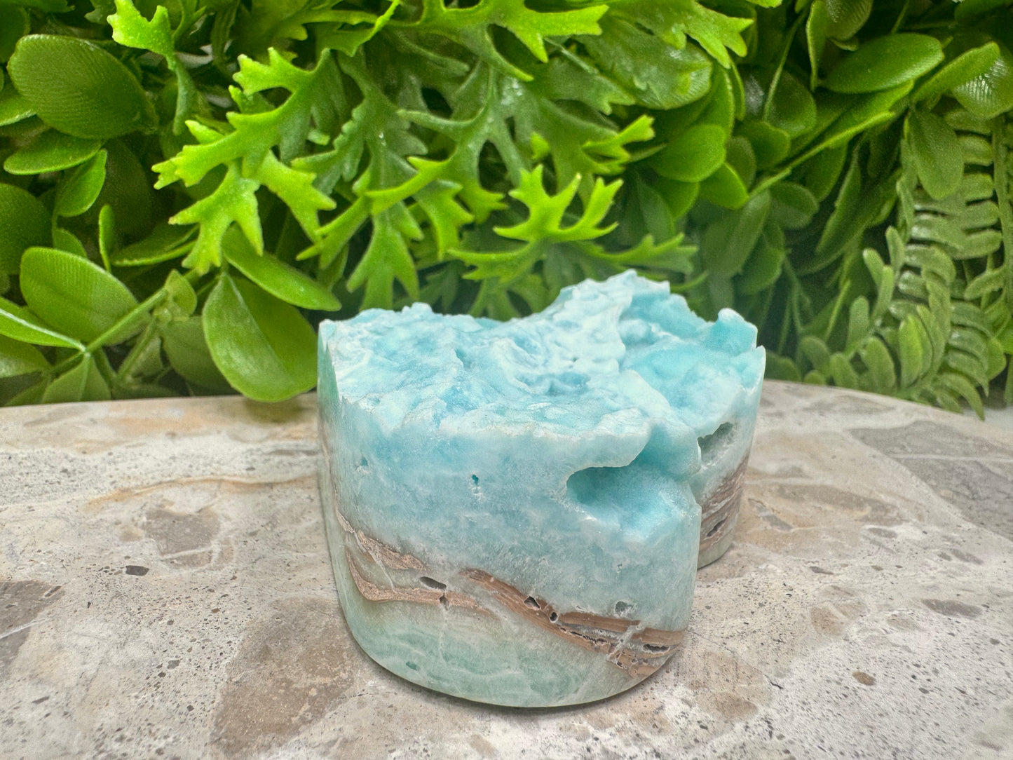 Hemimorphite Heart 198g