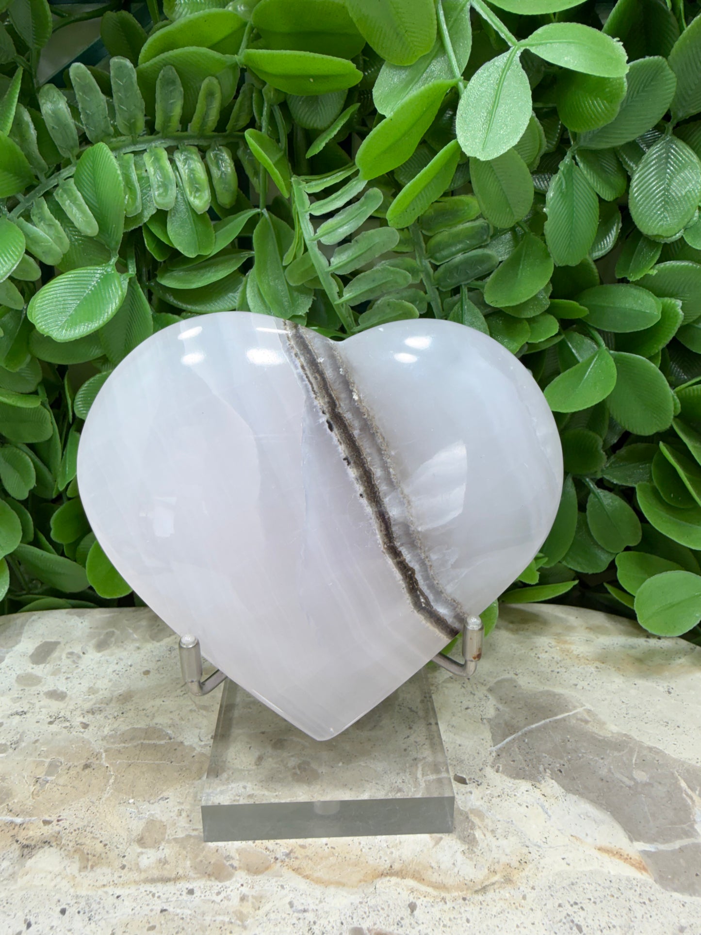 Smokey Pink Mangano UV Heart 294g