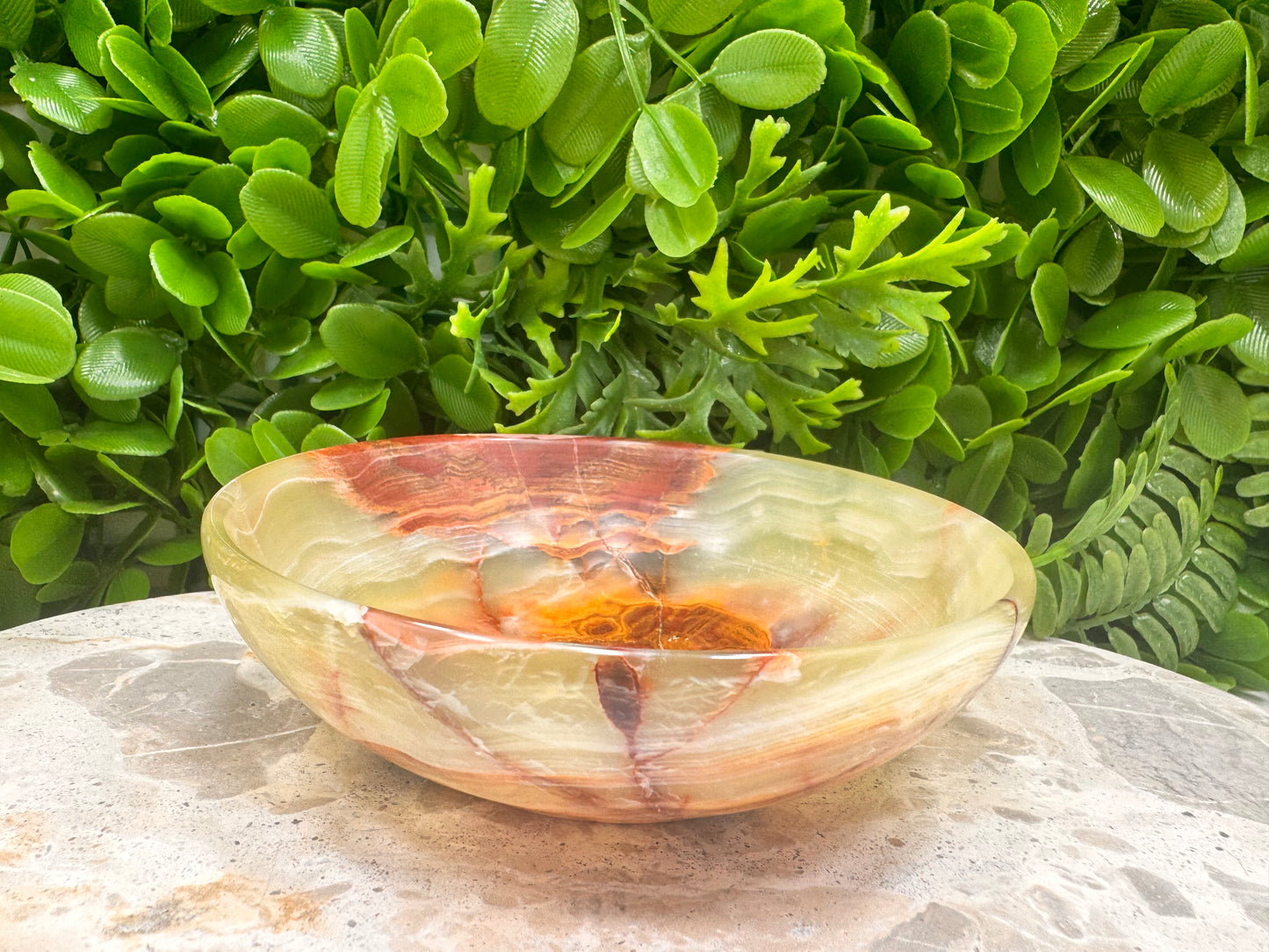 Green Onyx Bowl 232g