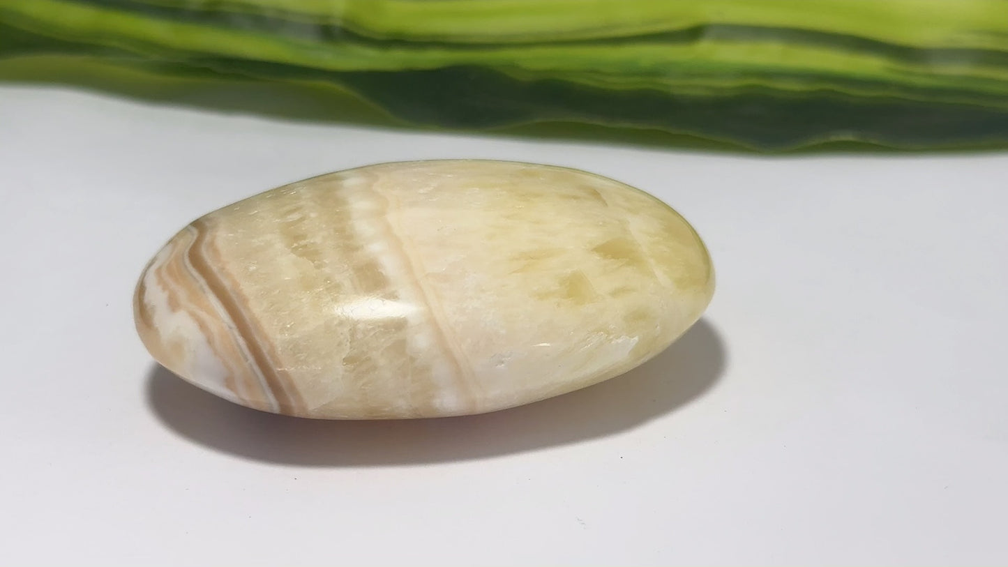 Pineapple Calcite Palm 100g